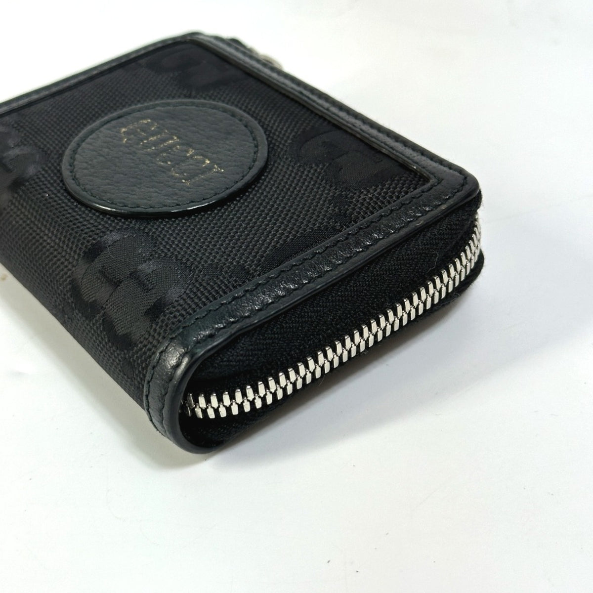 Gucci Black Leather Coin Purse/Coin Case (Pre-Owned)