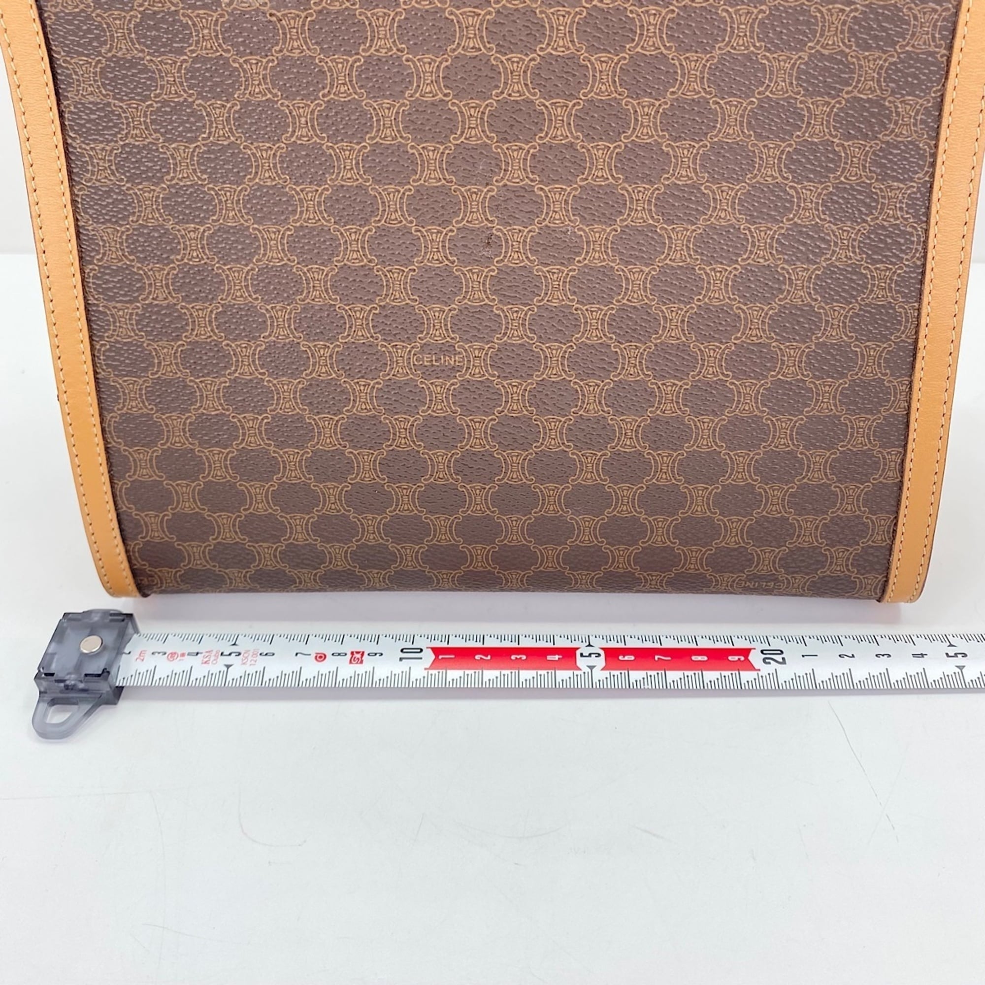 Celine Macadam Brown Handbag (Pre-Owned)
