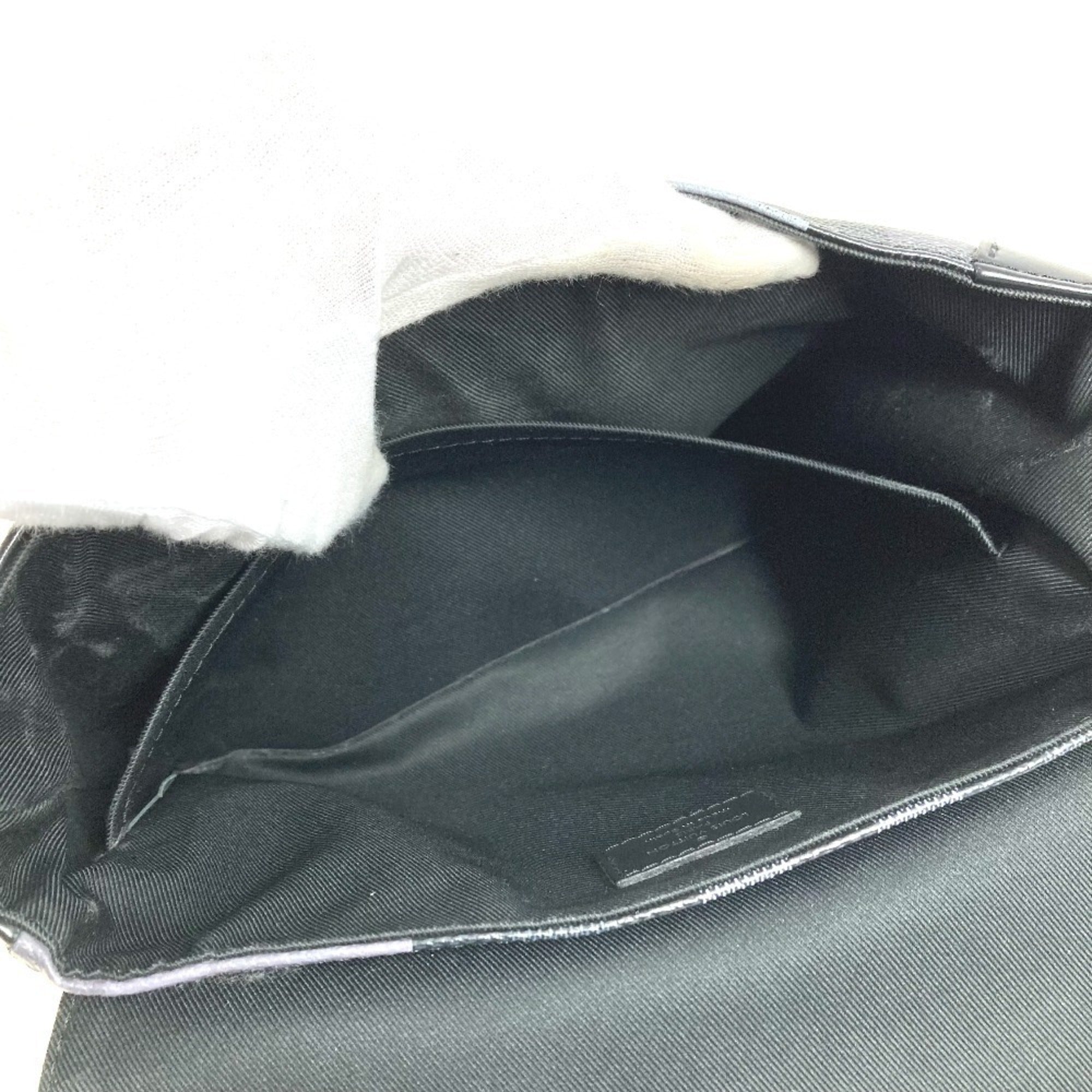 Louis Vuitton Black Damier Graphite Shoulder Bag (Pre-Owned)