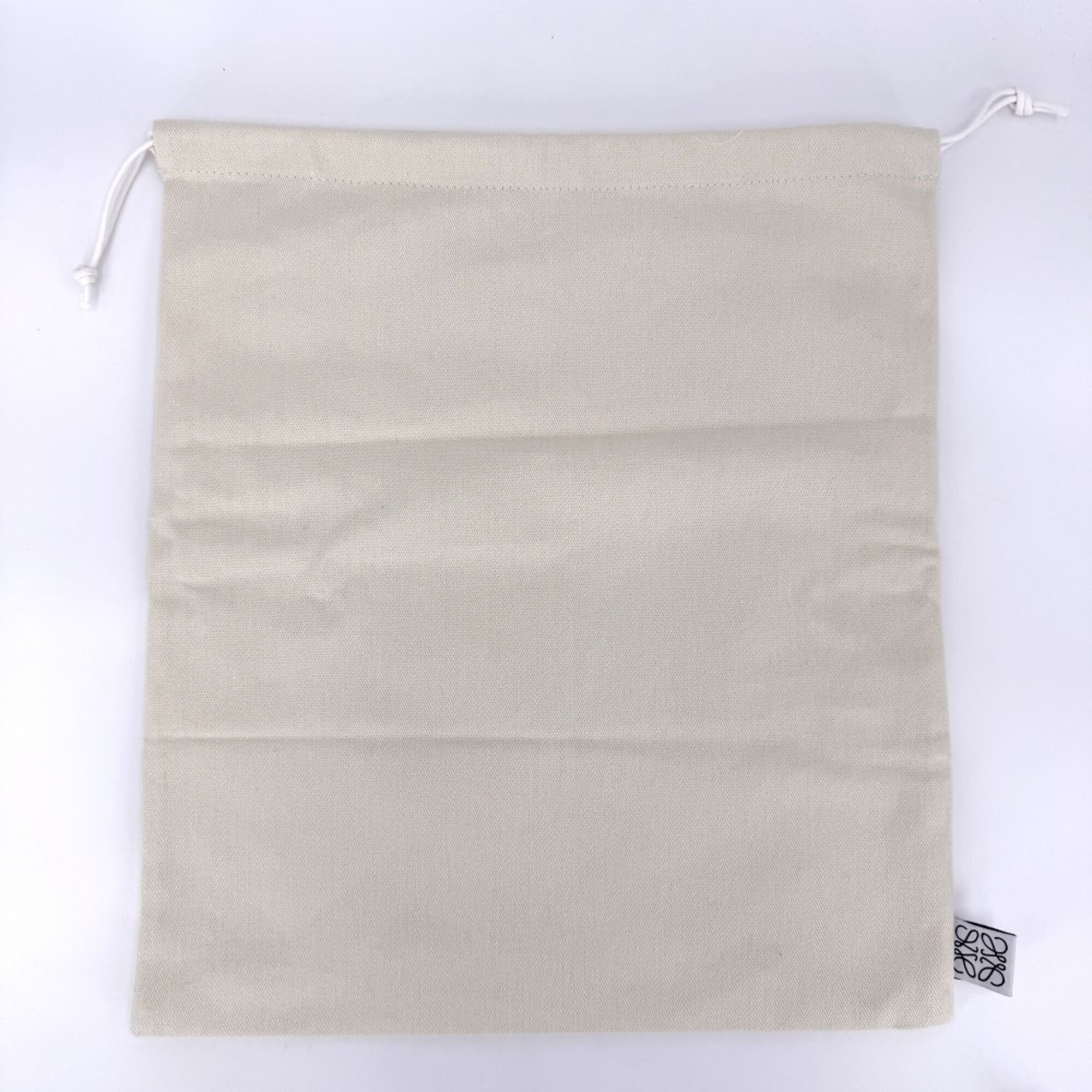 Loewe Linen Blue Multi-Color Cotton Linen Pouch (Pre-Owned)