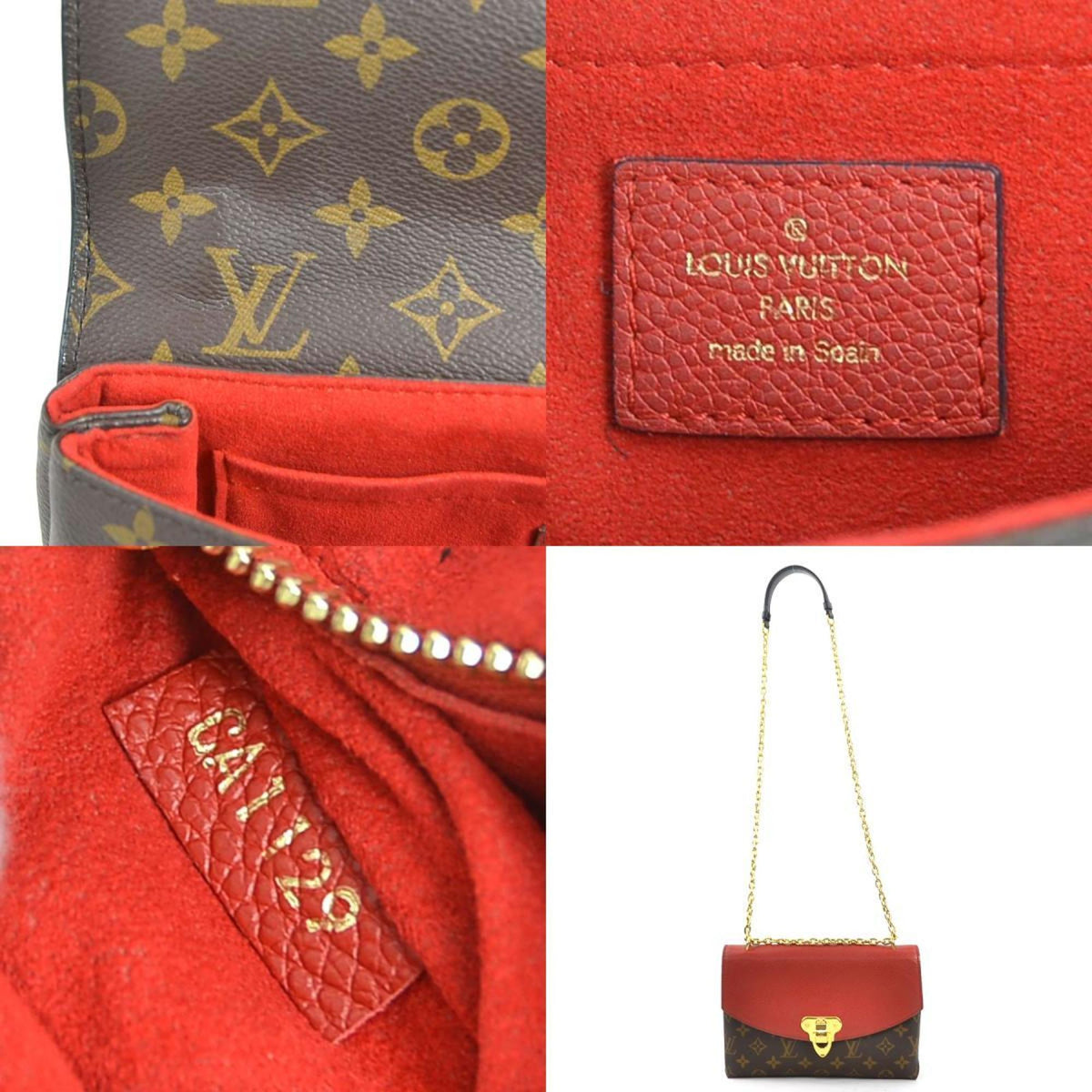 Louis Vuitton Cerise Monogram Monogram Leather Shoulder Bag (Pre-Owned)