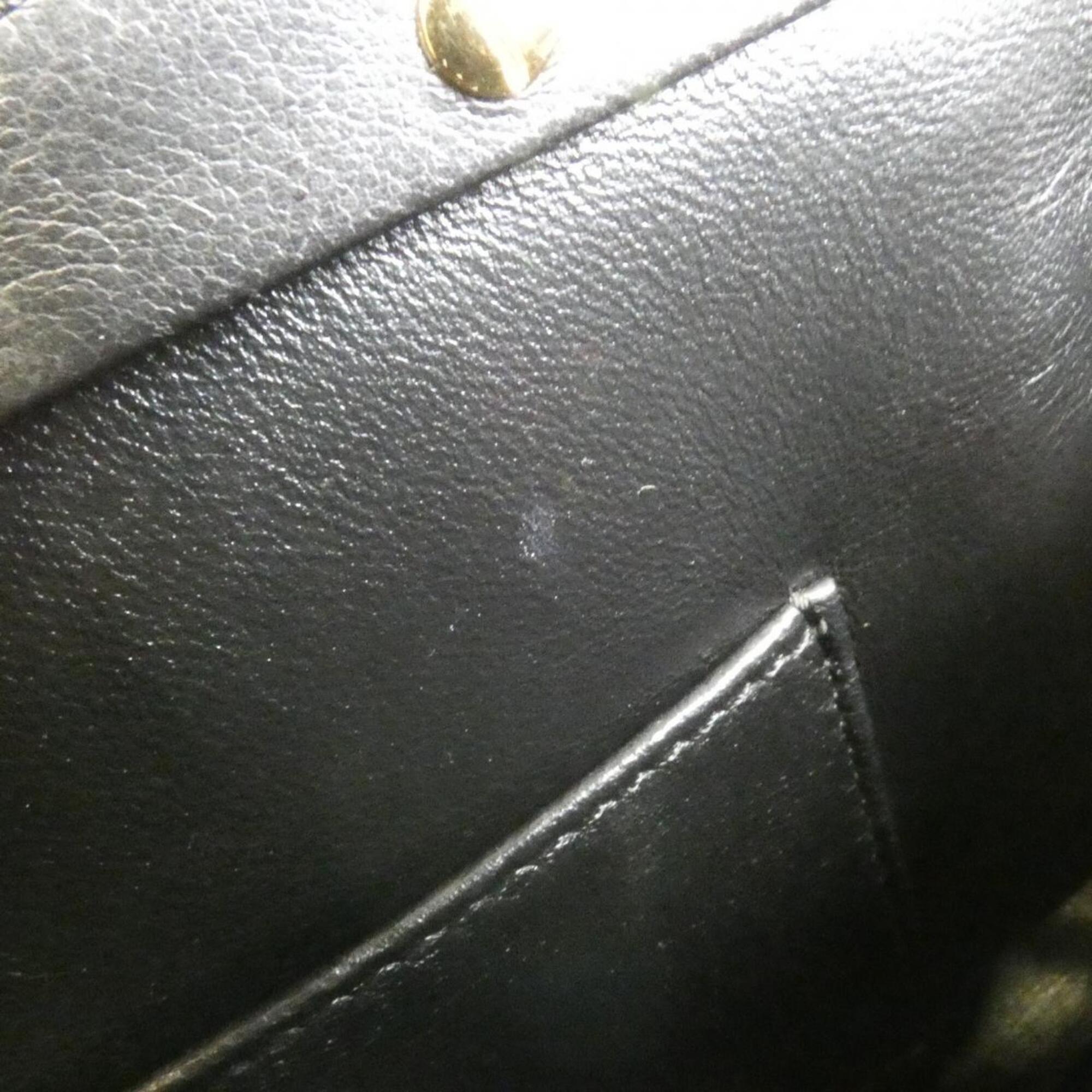 Fendi Black Leather Handbag (Pre-Owned)