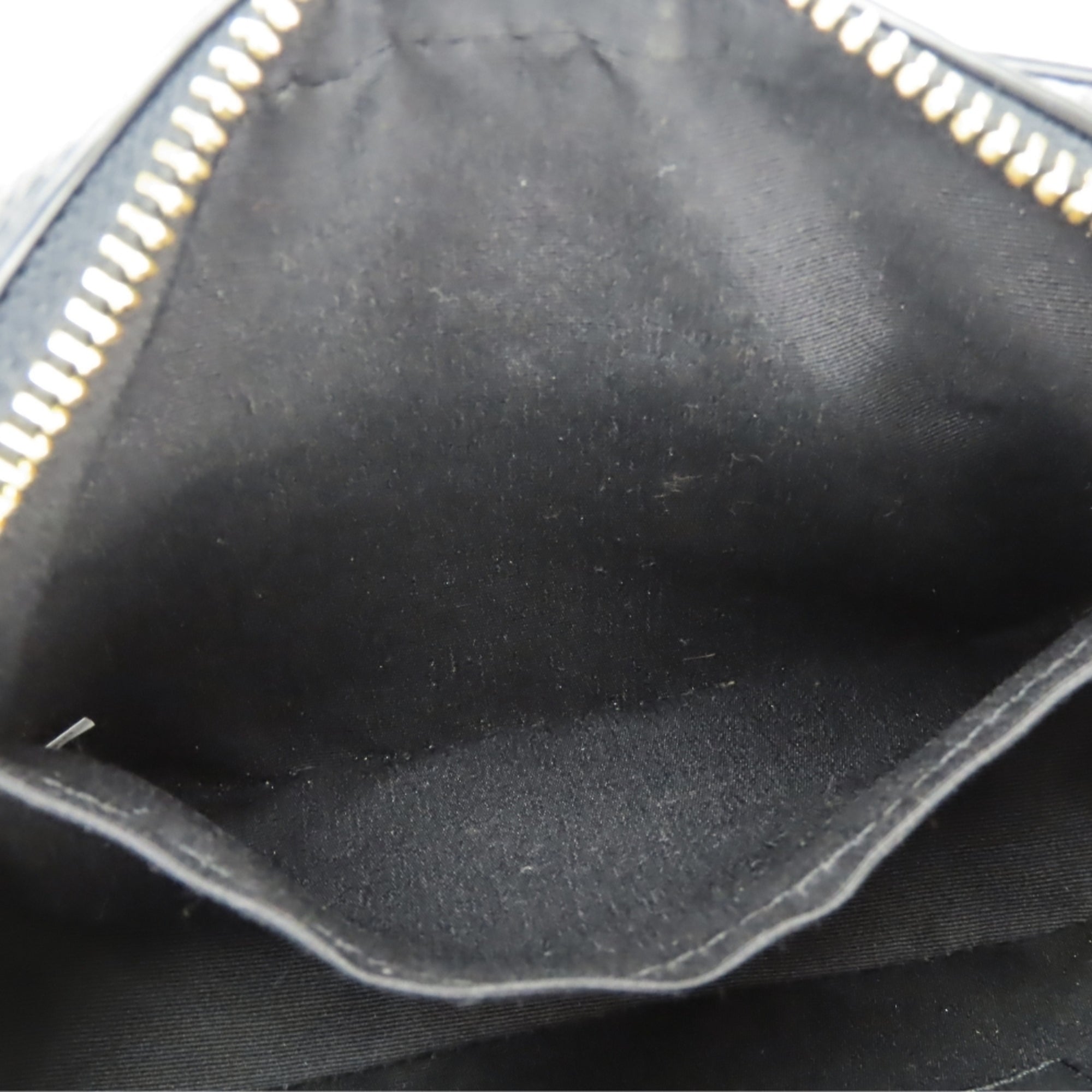 Coach Black Leather Pochette Shoulder Bag (Pre-Owned)