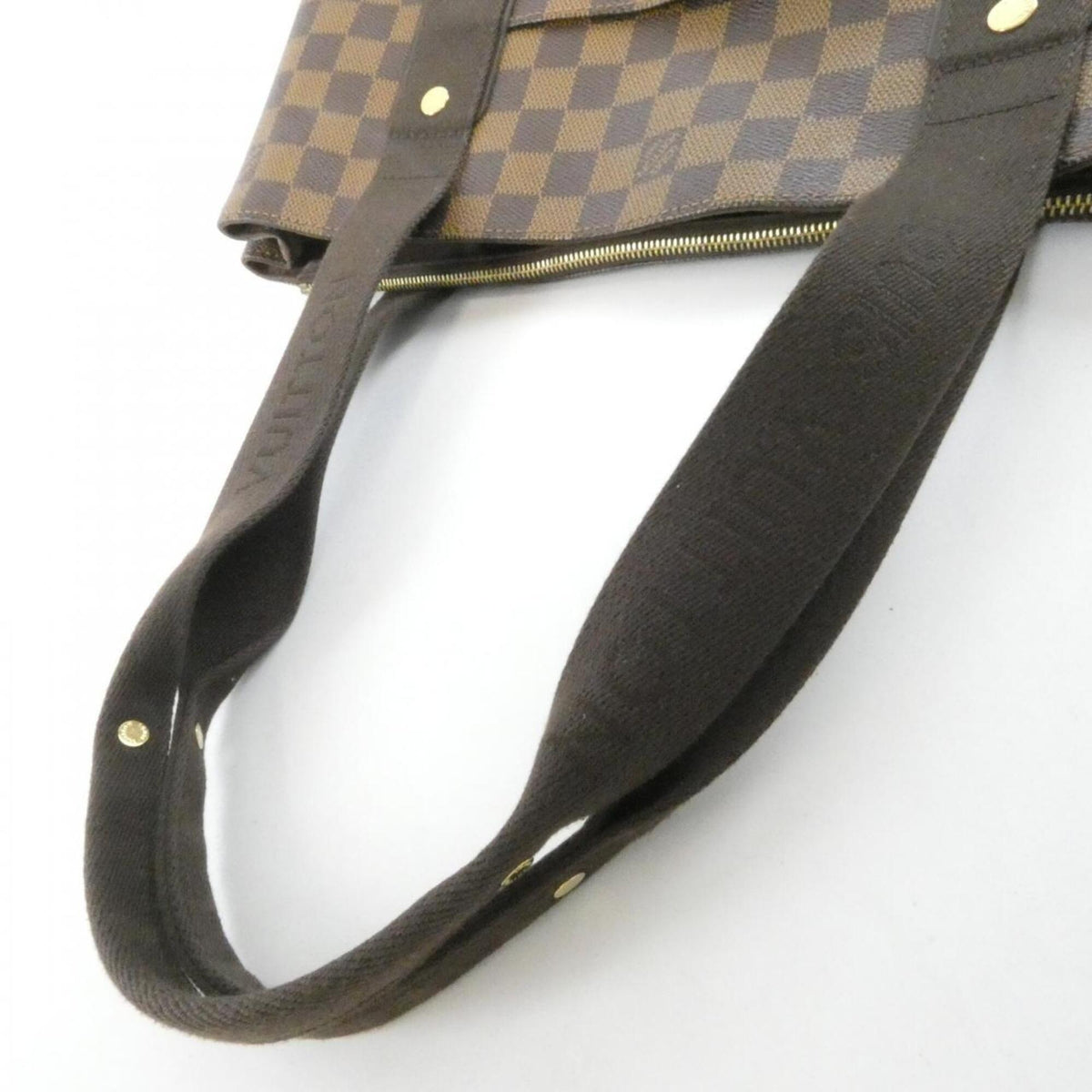 Louis Vuitton Damier Damier Canvas Ebene Damier Canvas Handbag (Pre-Owned)