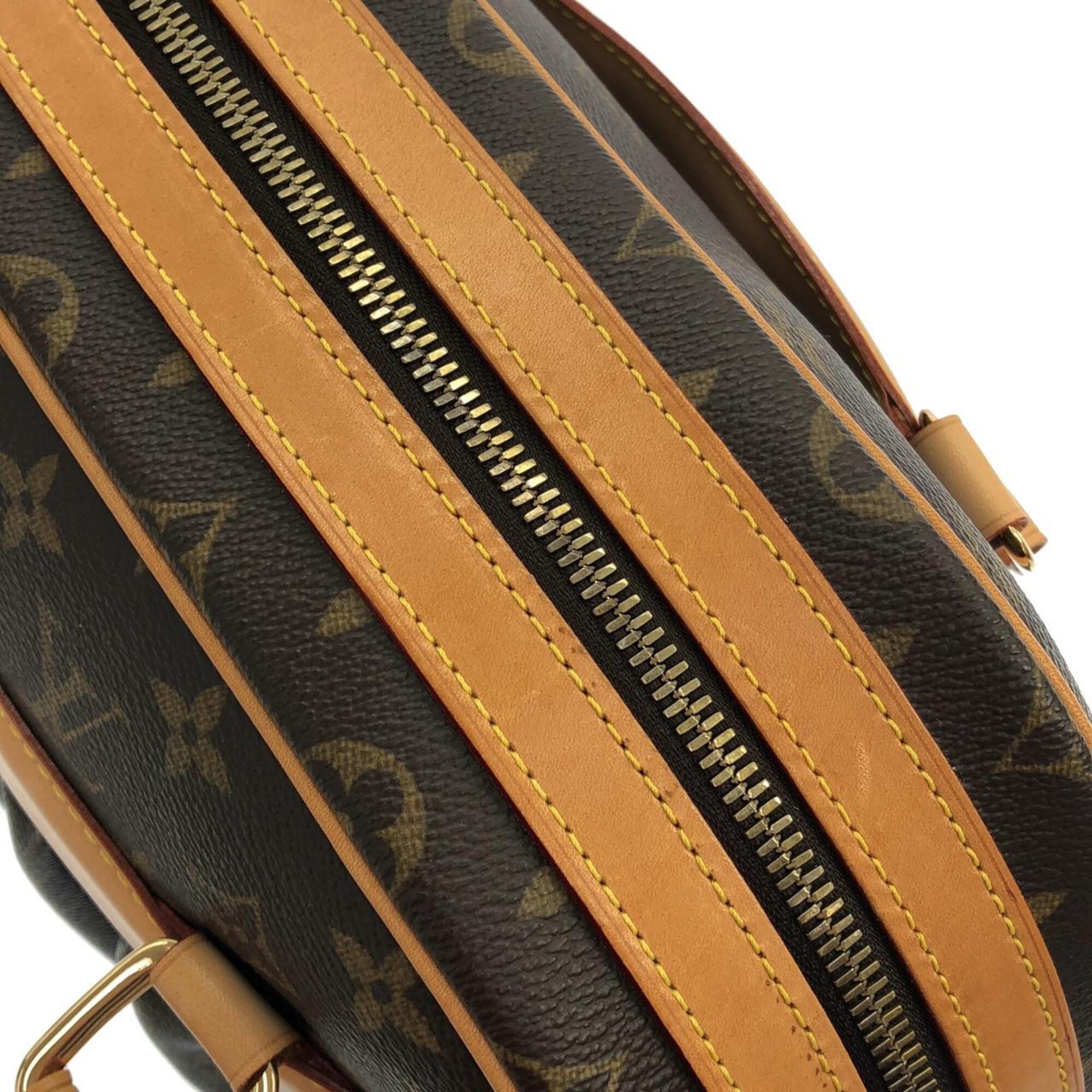 Louis Vuitton Monogram Marron Coated Canvas Handbag (Pre-Owned)