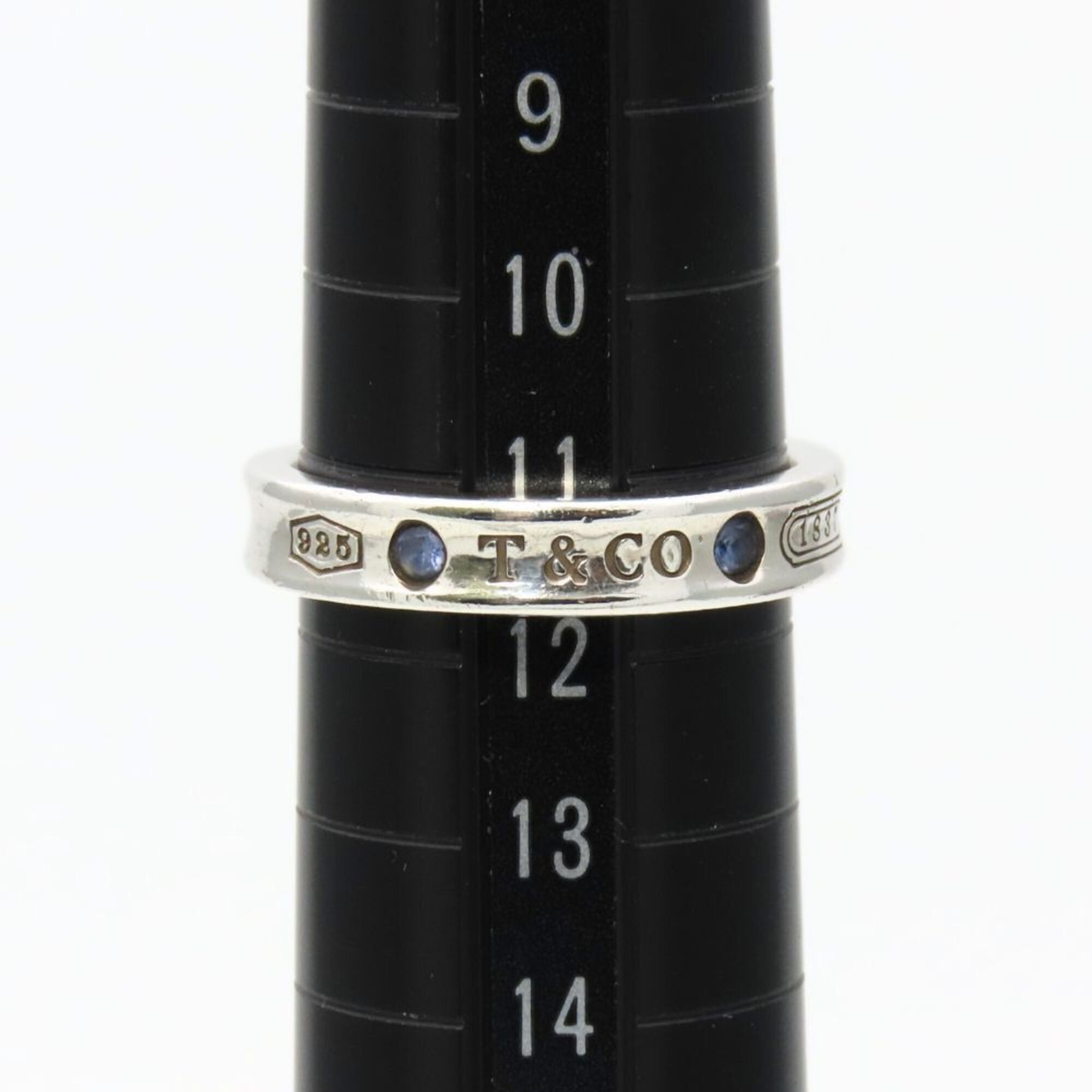 Tiffany Silver Silver 925 Band Ring (Pre-Owned)