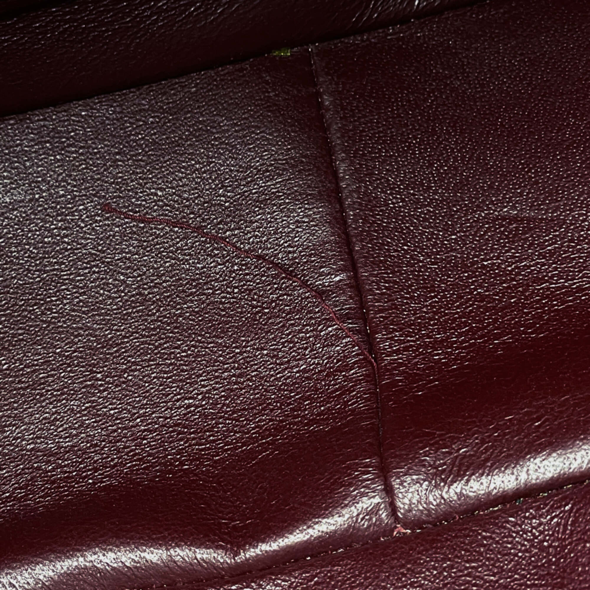 Chanel Matelasse Bordeaux Velvet Shoulder Bag (Pre-Owned)