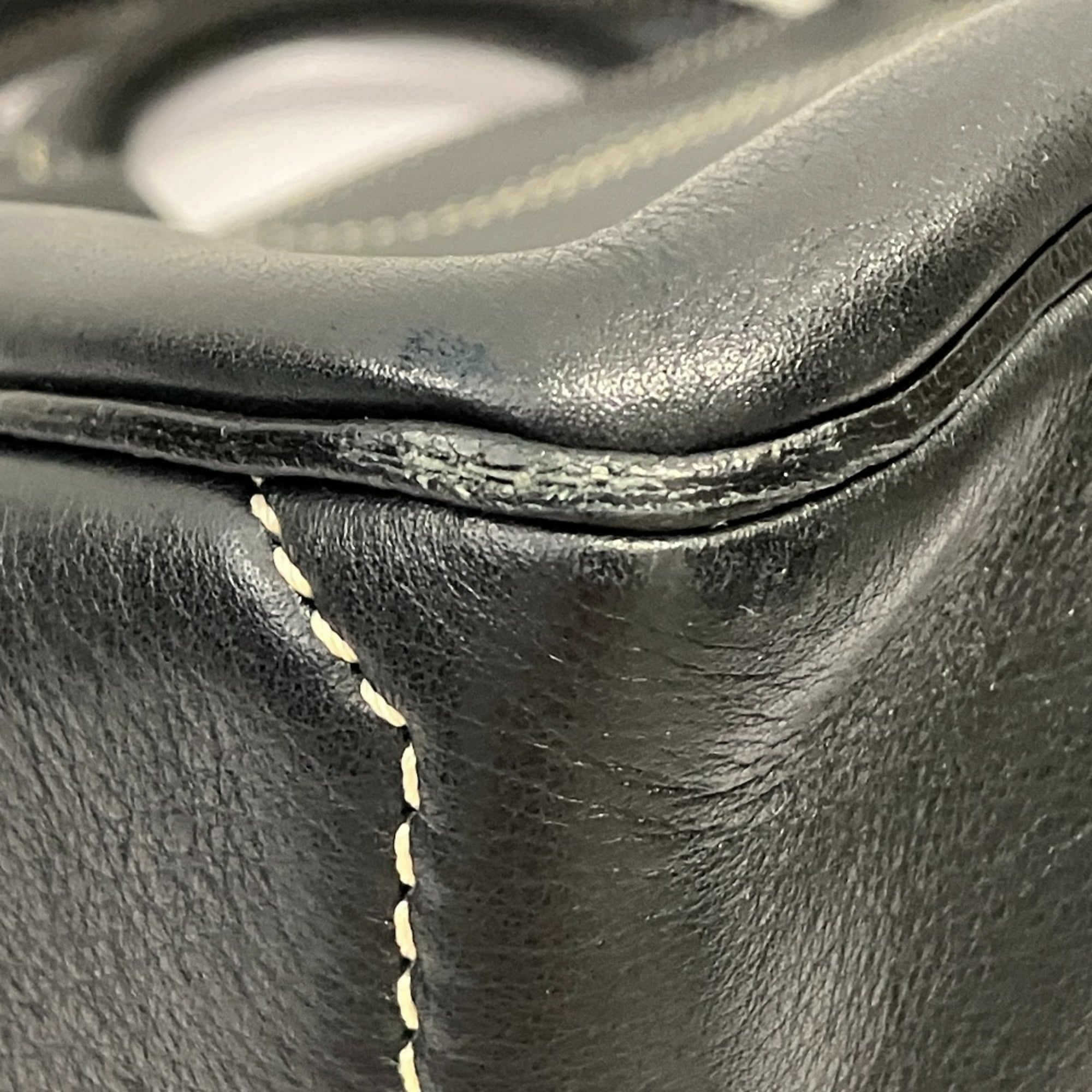 Celine Black Leather Handbag (Pre-Owned)