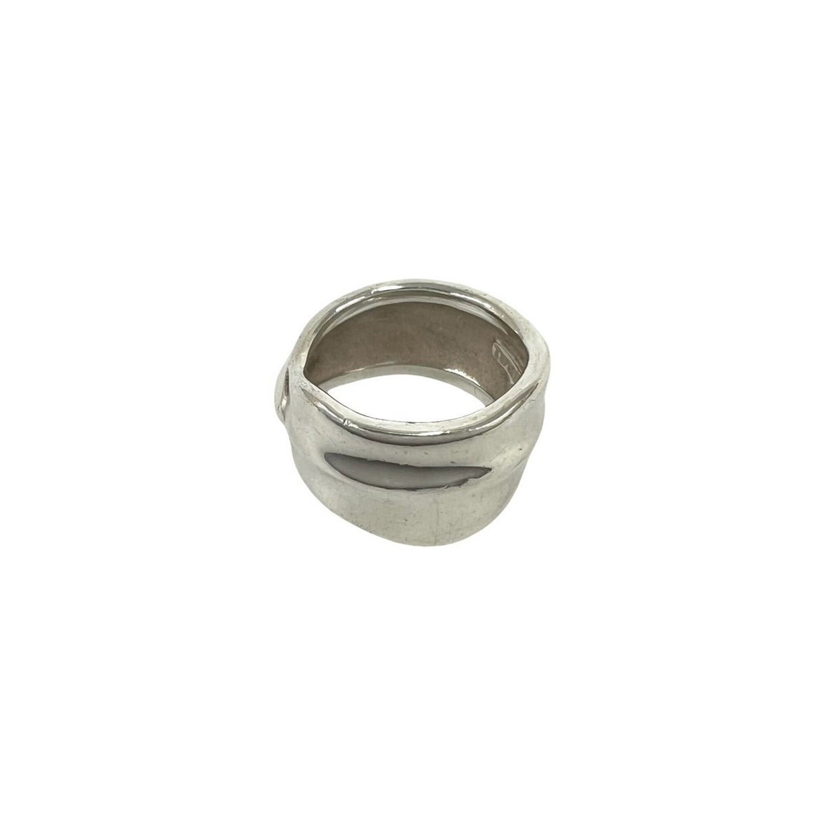 Tiffany Silver Silver 925 Band Ring (Pre-Owned)