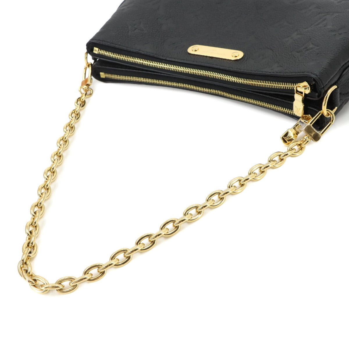 Louis Vuitton Black Monogram Empreinte Leather Handbag Shoulder Bag (Pre-Owned)