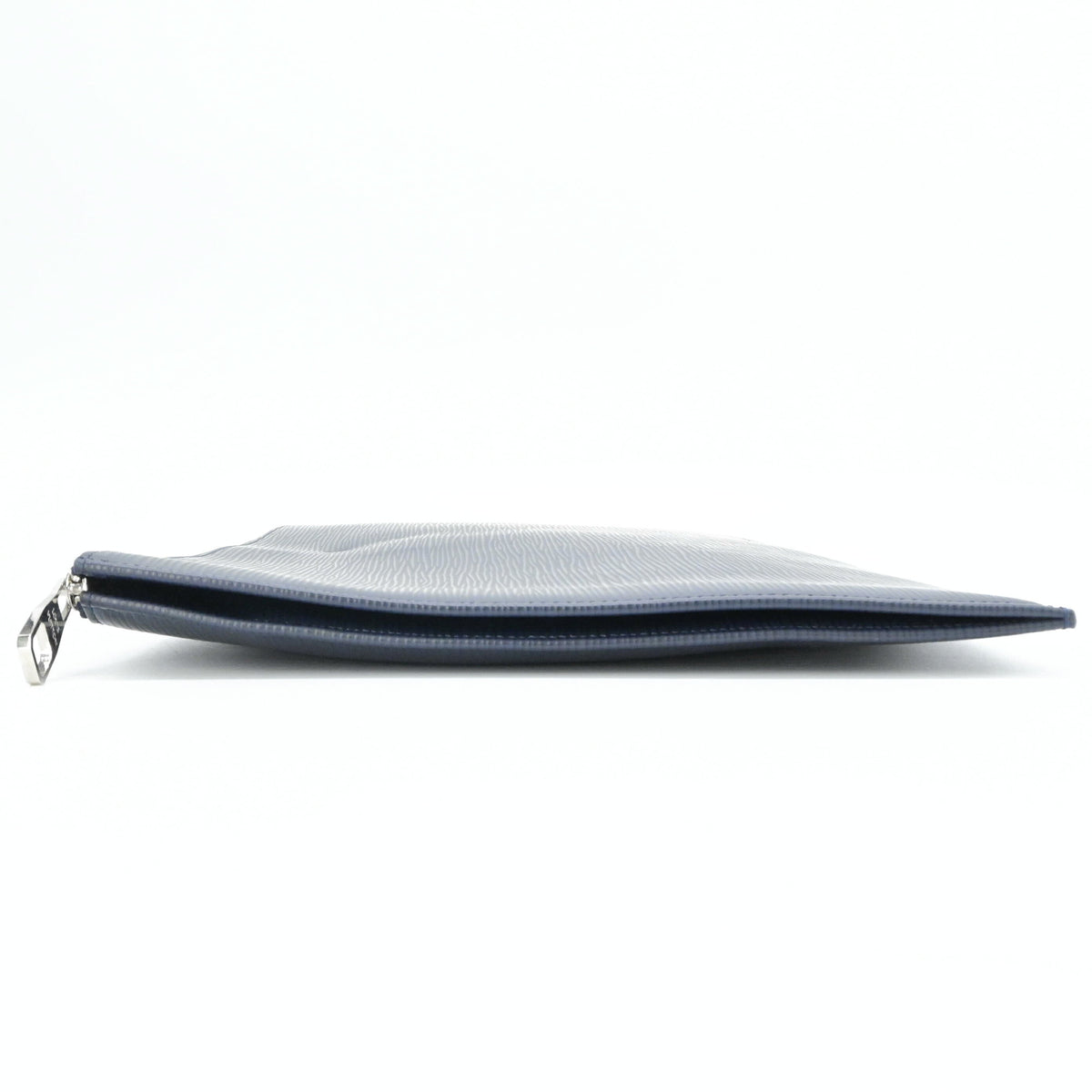 Louis Vuitton Epi Navy Epi Leather Clutch Bag Pouch (Pre-Owned)