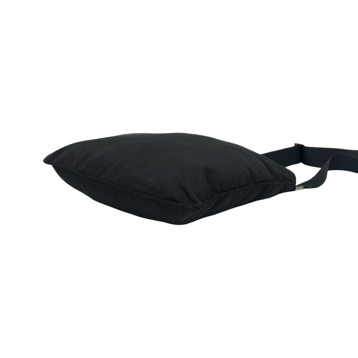 Prada Black Nylon Pochette Shoulder Bag (Pre-Owned)