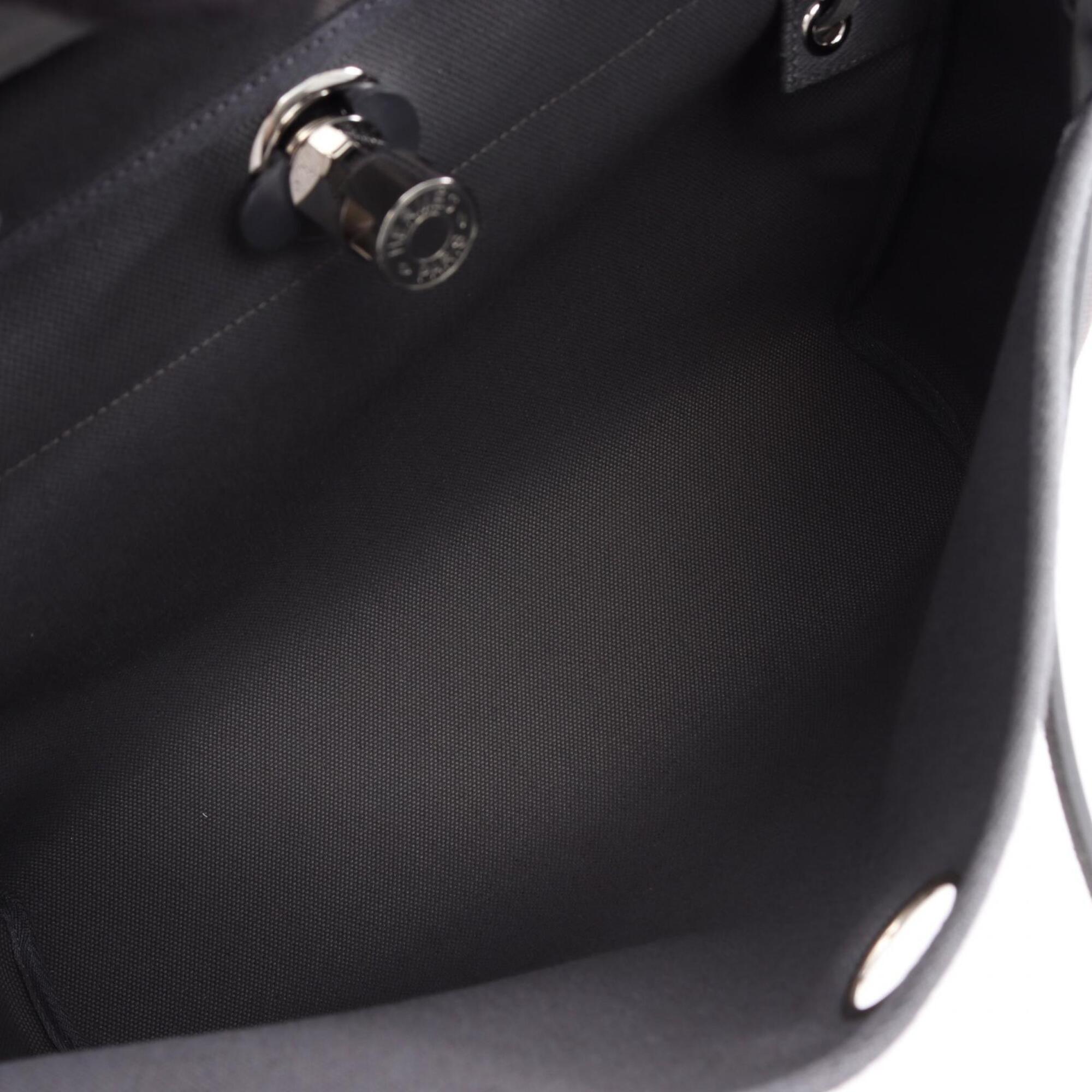 Hermes Gray Toile H Handbag (Pre-Owned)