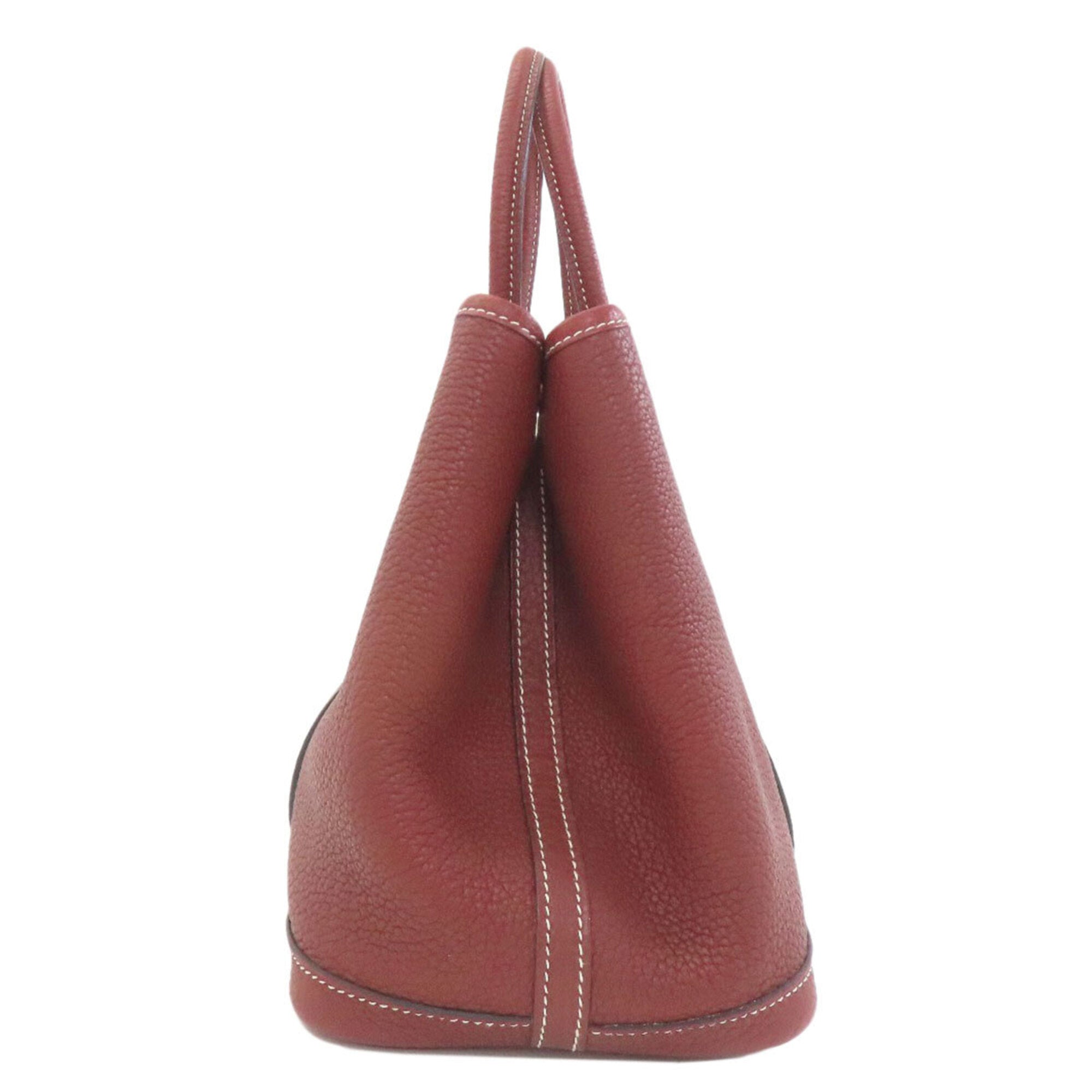 Hermes Red Color Negonda Leather Handbag (Pre-Owned)