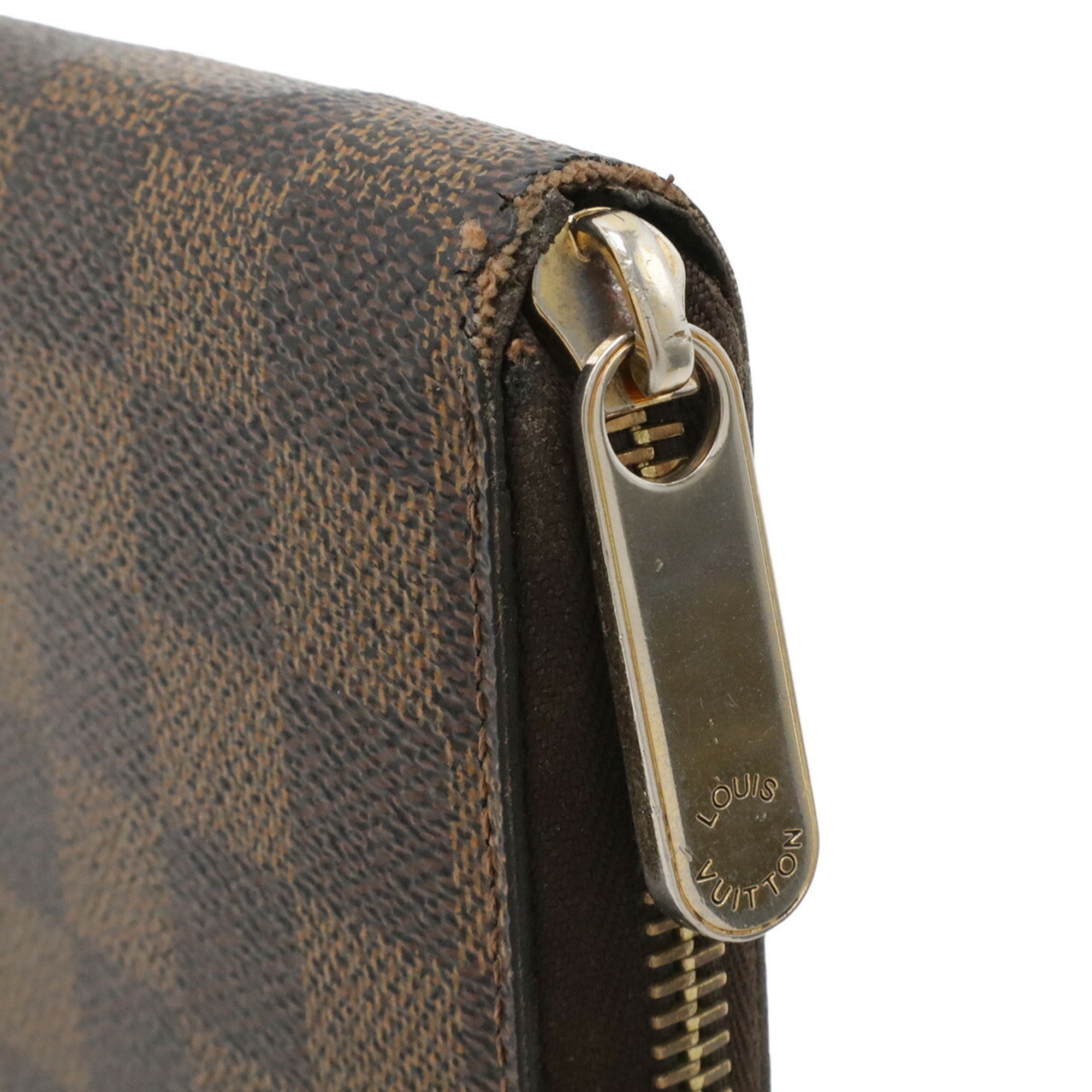 Louis Vuitton Damier Brown Pvc Long Wallet (Bi-Fold) (Pre-Owned)