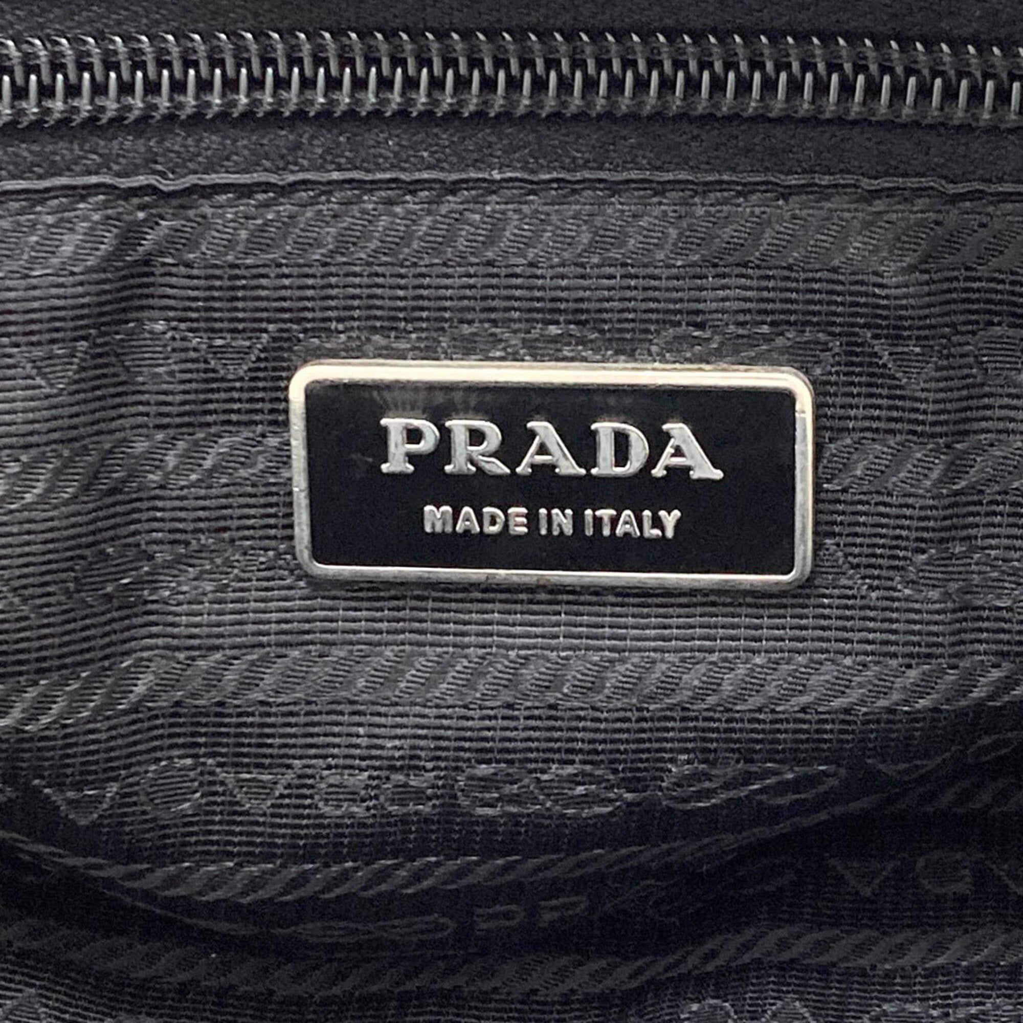 Prada Black Nylon Tote Bag (Pre-Owned)