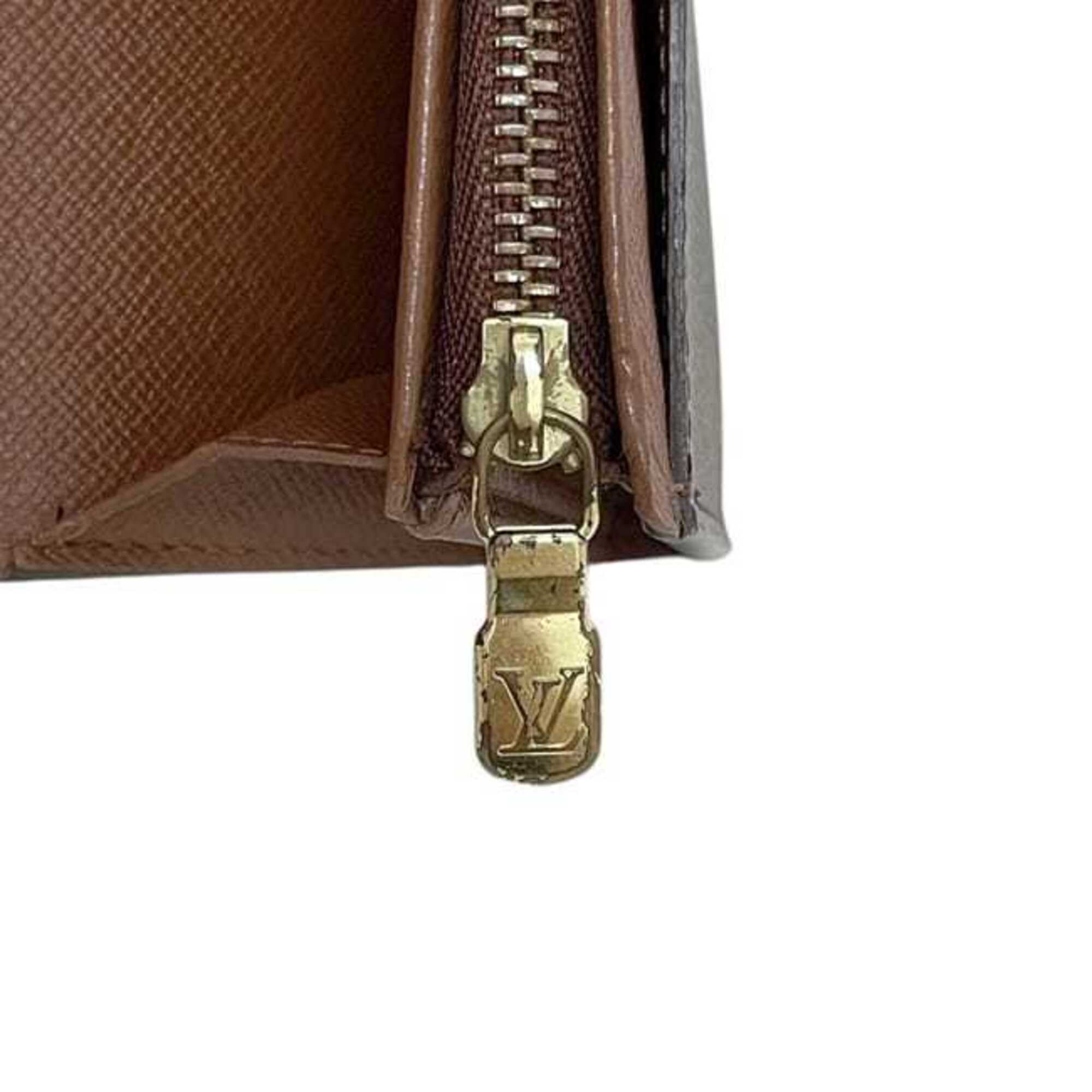 Louis Vuitton Brown Monogram Monogram Wallet (Bi-Fold) (Pre-Owned)