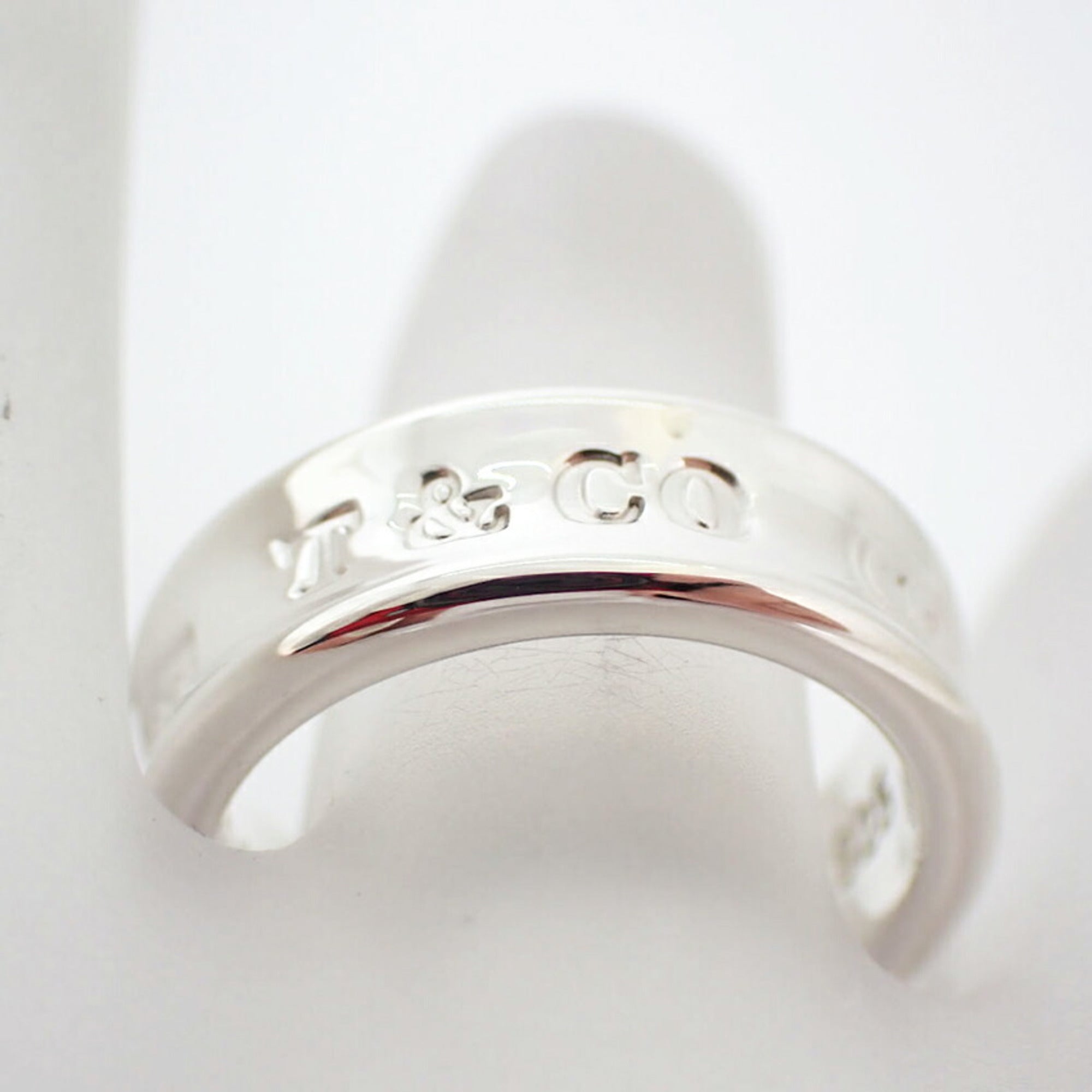 Tiffany Sterling Silver 925 Band Ring (Pre-Owned)