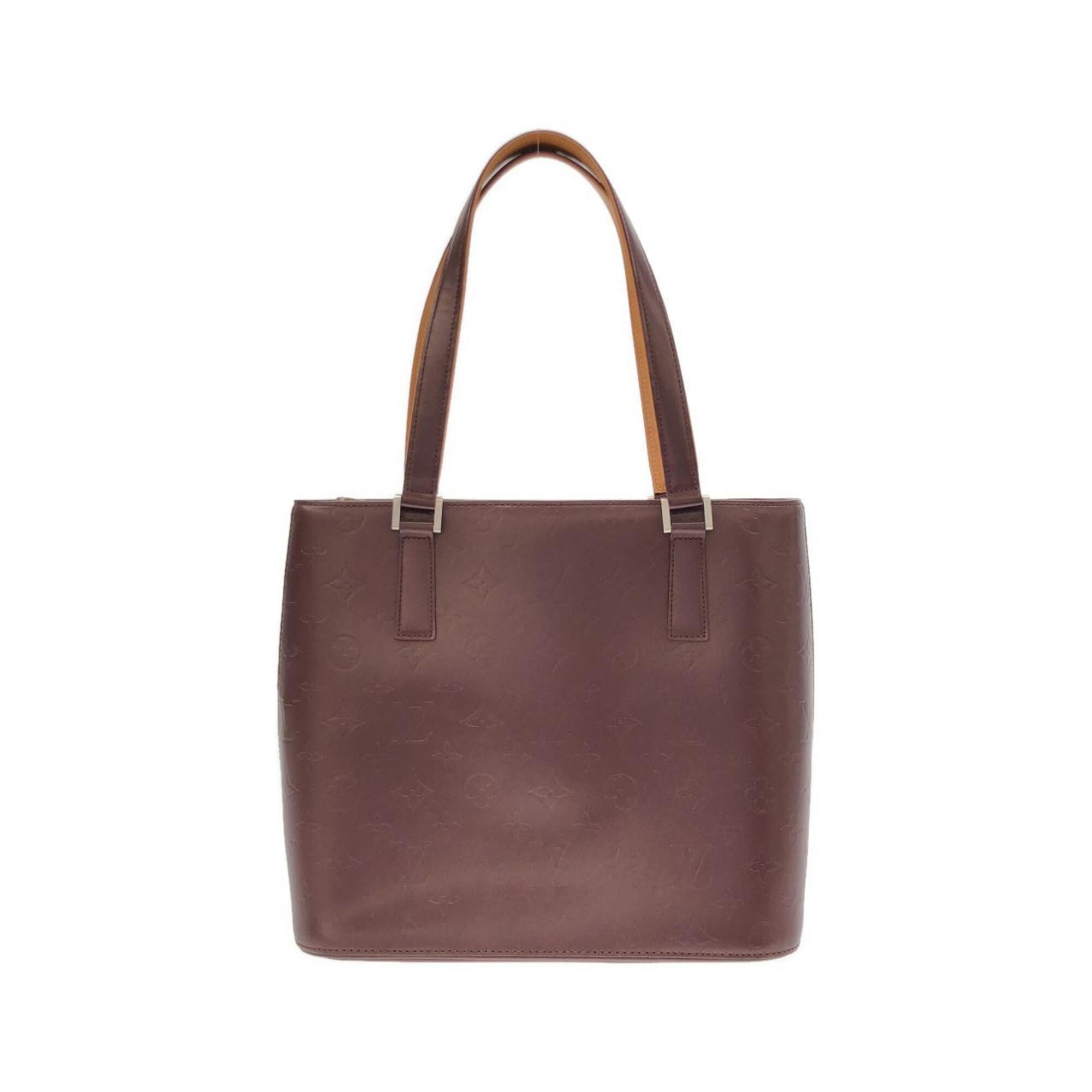 Louis Vuitton Violet Coated Canvas Shoulder Bag (Pre-Owned)