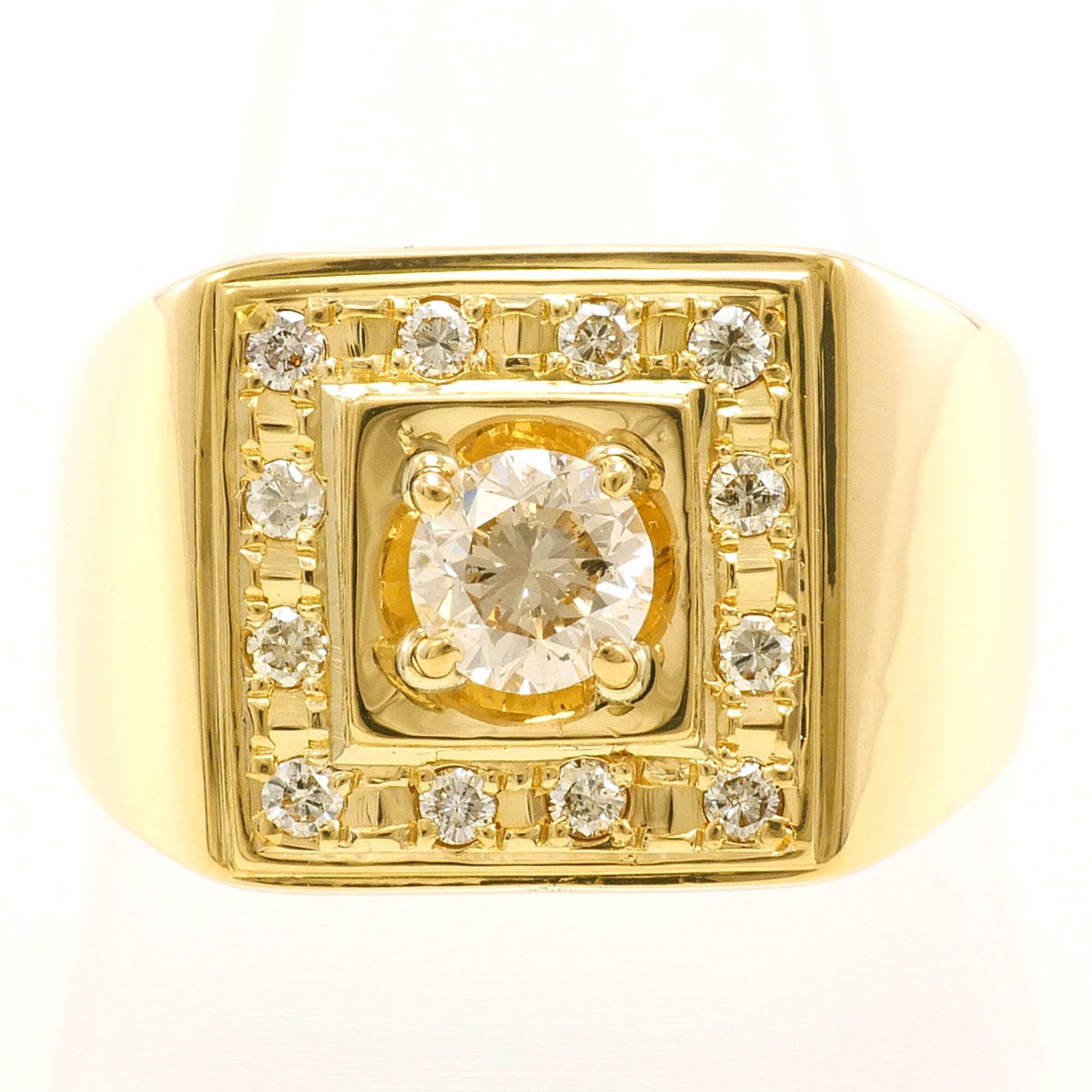 Unbranded Yellow Gold Yellow Gold (18K) Band Ring (Pre-Owned)