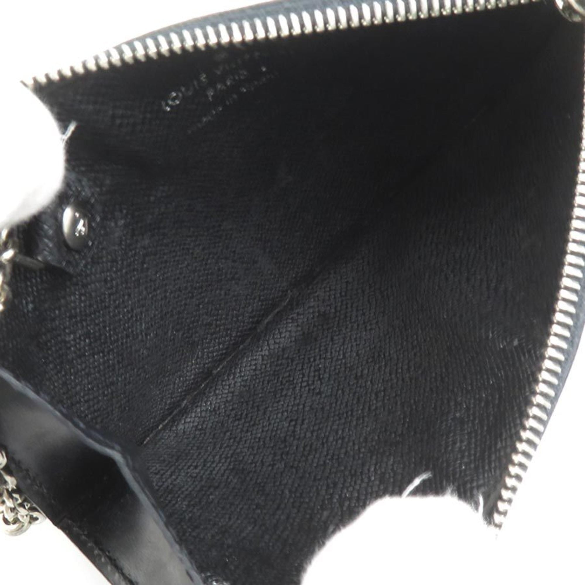 Louis Vuitton Epi Black Epi Leather Coin Purse/Coin Case (Pre-Owned)
