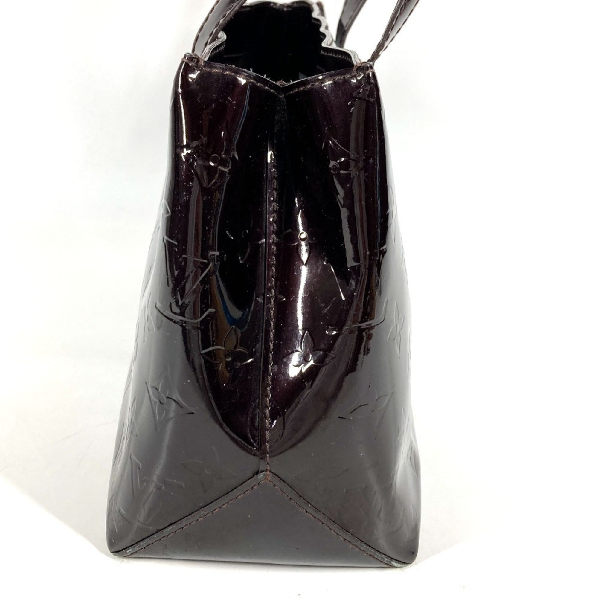 Louis Vuitton Amarante Purple Monogram Vernis Handbag Tote Bag (Pre-Owned)