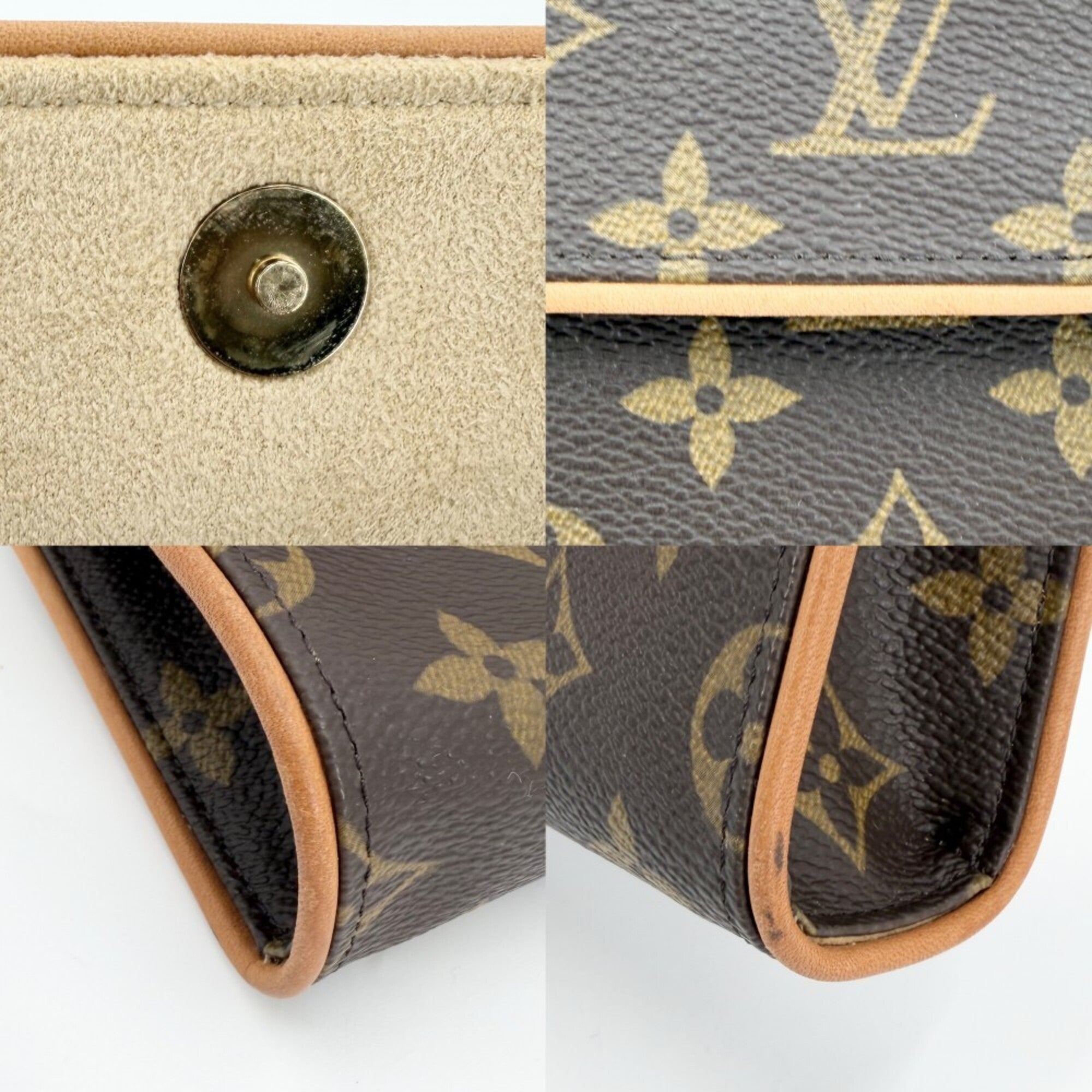 Louis Vuitton Monogram Brown Monogram Monogram Fanny Pack (Pre-Owned)