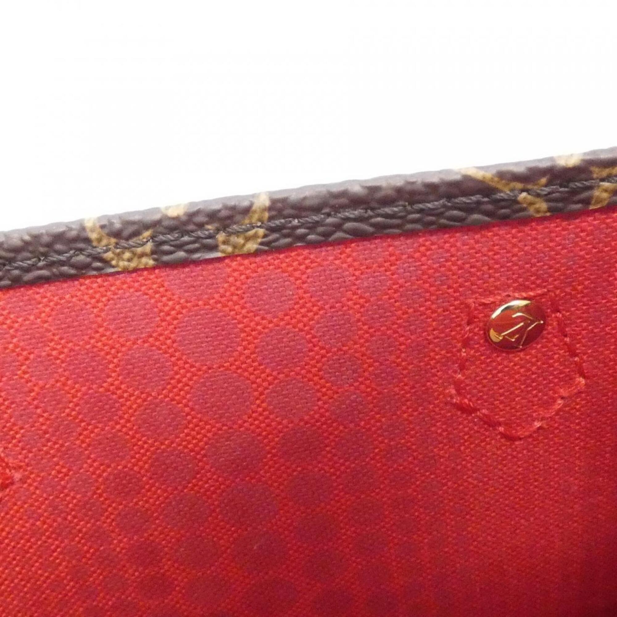 Louis Vuitton Marron Monogram Coated Canvas Handbag (Pre-Owned)