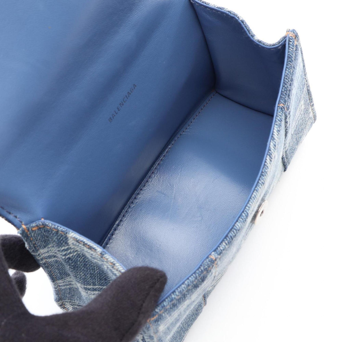 Balenciaga Blue Denim Handbag (Pre-Owned)