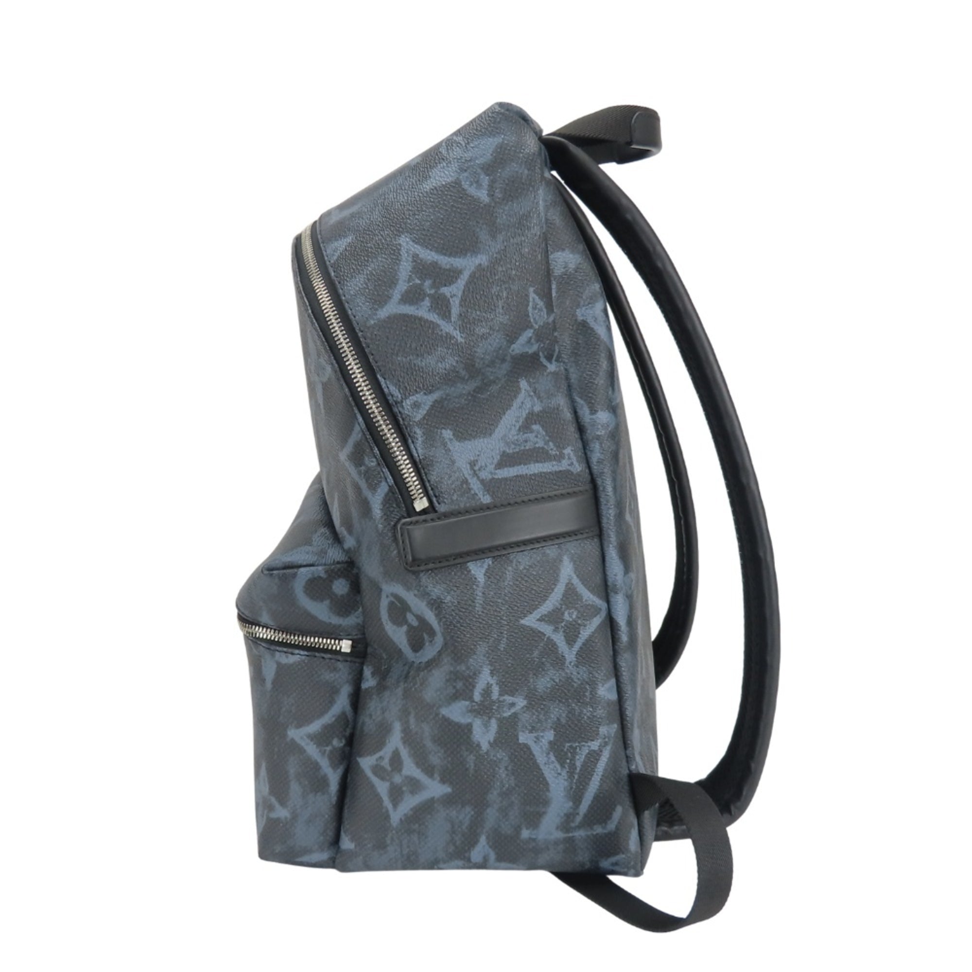 Louis Vuitton Black Gray Noir Backpack (Pre-Owned)