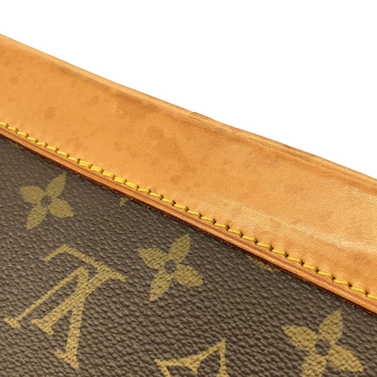 Louis Vuitton Brown Coated Canvas Handbag (Pre-Owned)