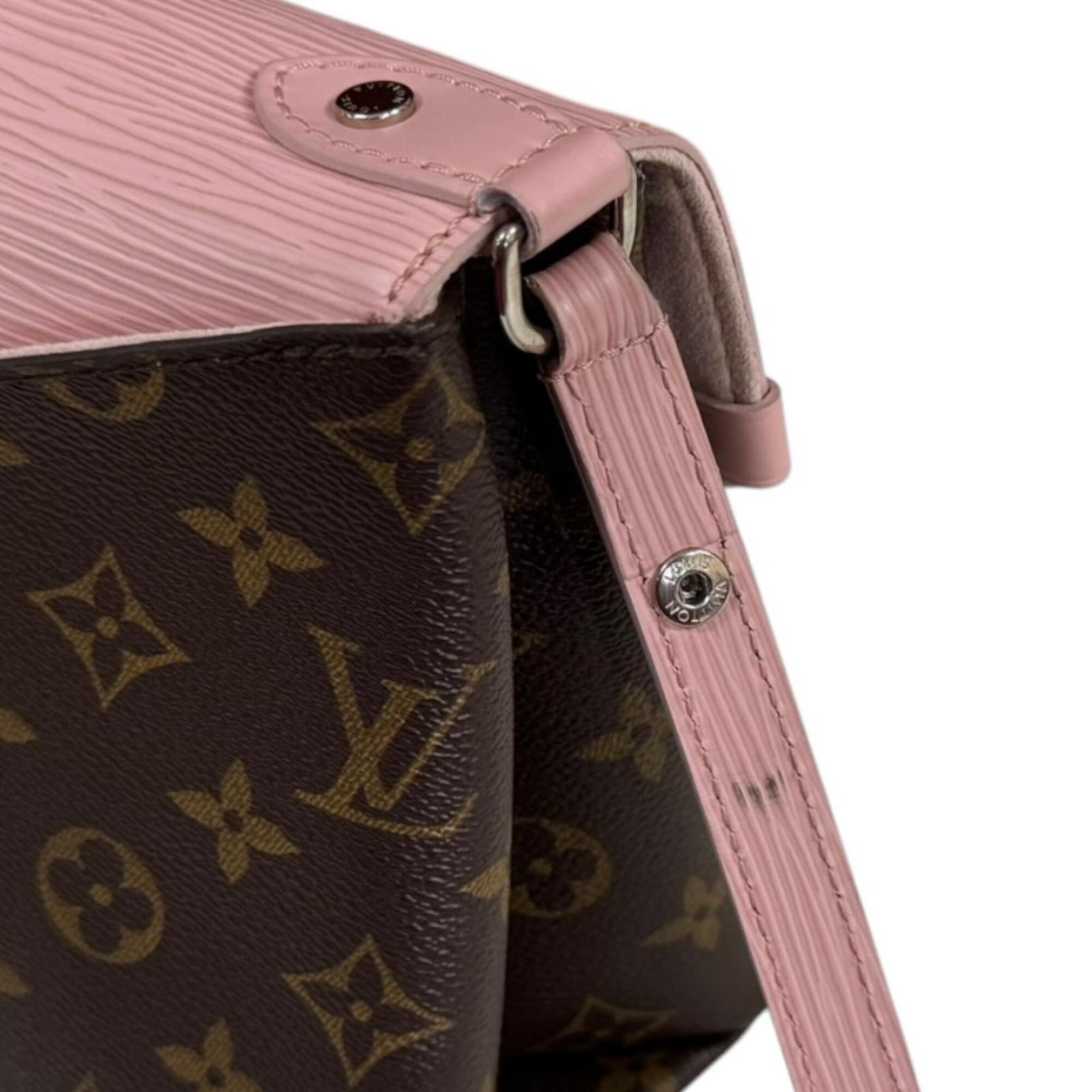 Louis Vuitton Monogram Brown Rose Ballerine Monogram Epi Leather Handbag Shoulder Bag (Pre-Owned)