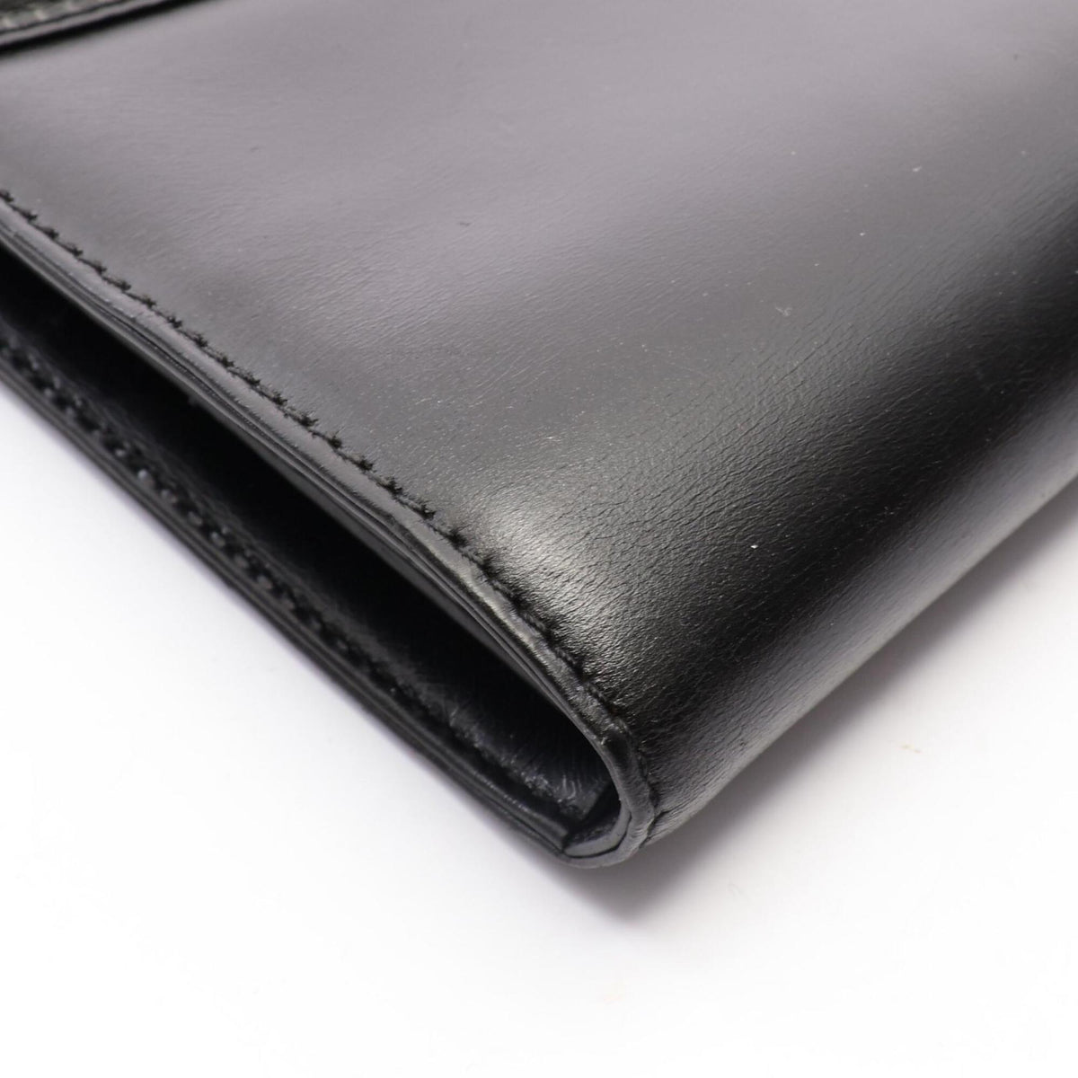 Louis Vuitton Black Epi Leather Clutch Bag Handbag (Pre-Owned)
