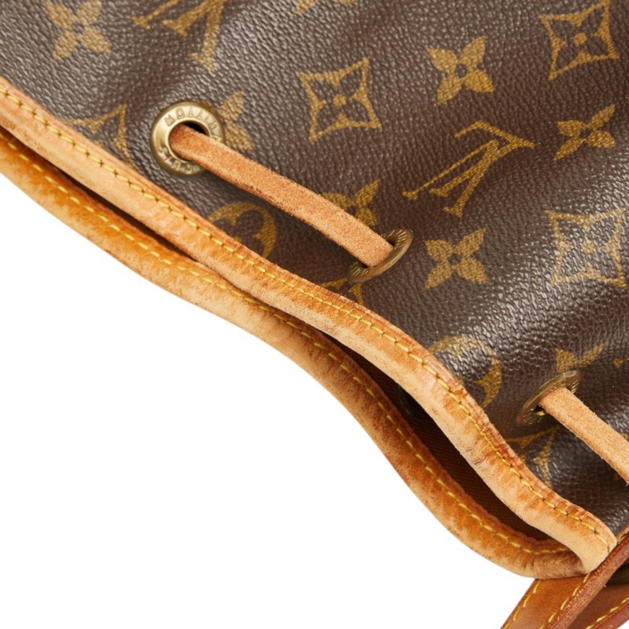 Louis Vuitton Brown Pvc Leather Shoulder Bag (Pre-Owned)