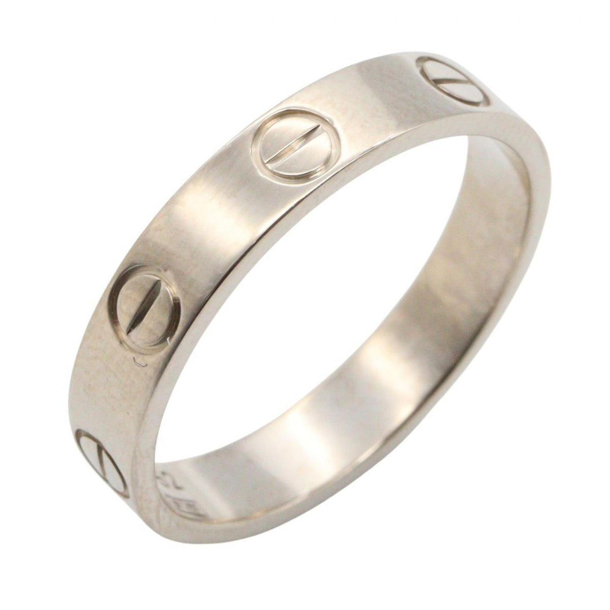 Cartier Silver White Gold (18K) Band Ring (Pre-Owned)