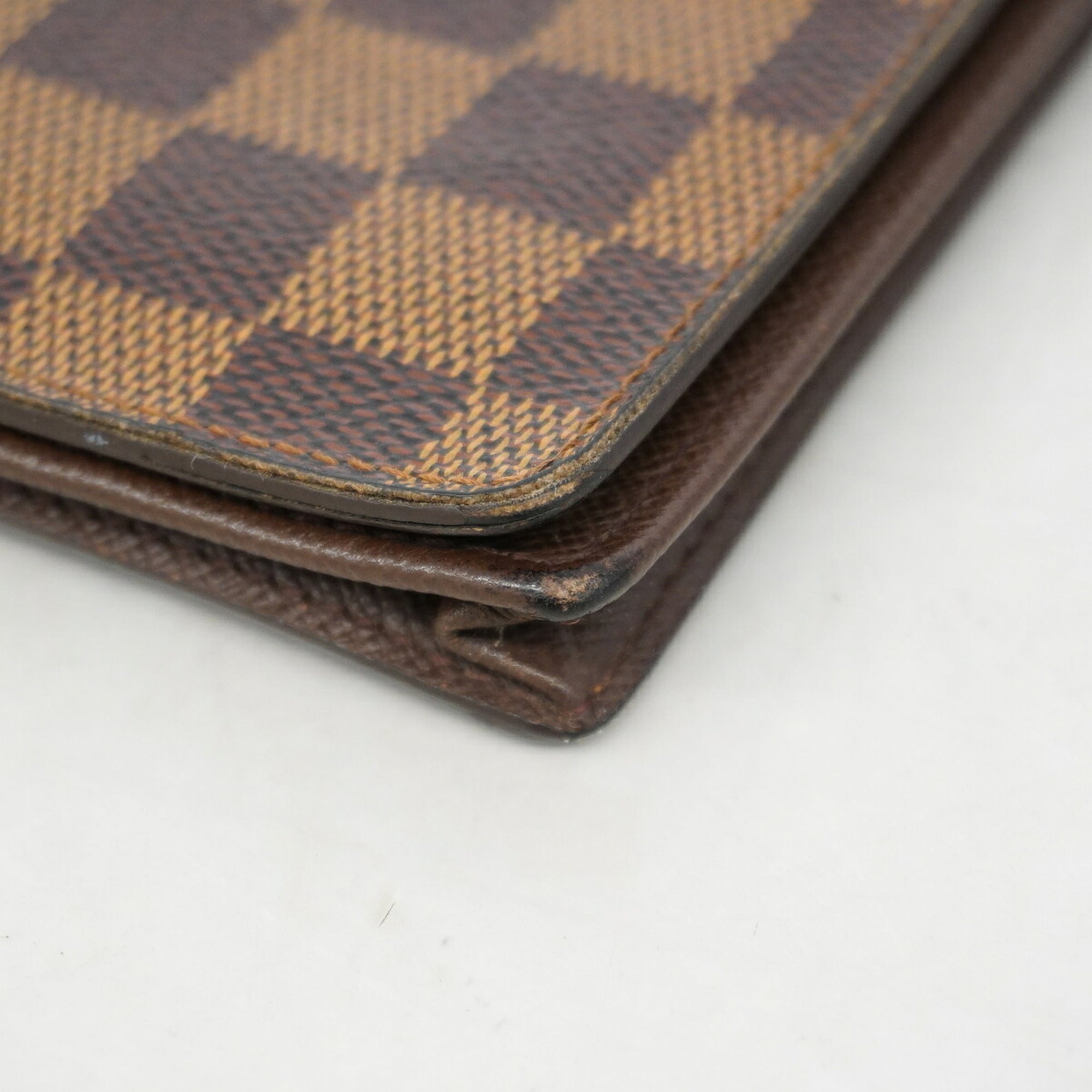 Louis Vuitton Ebene Long Bill Wallet (Bi-Fold) (Pre-Owned)