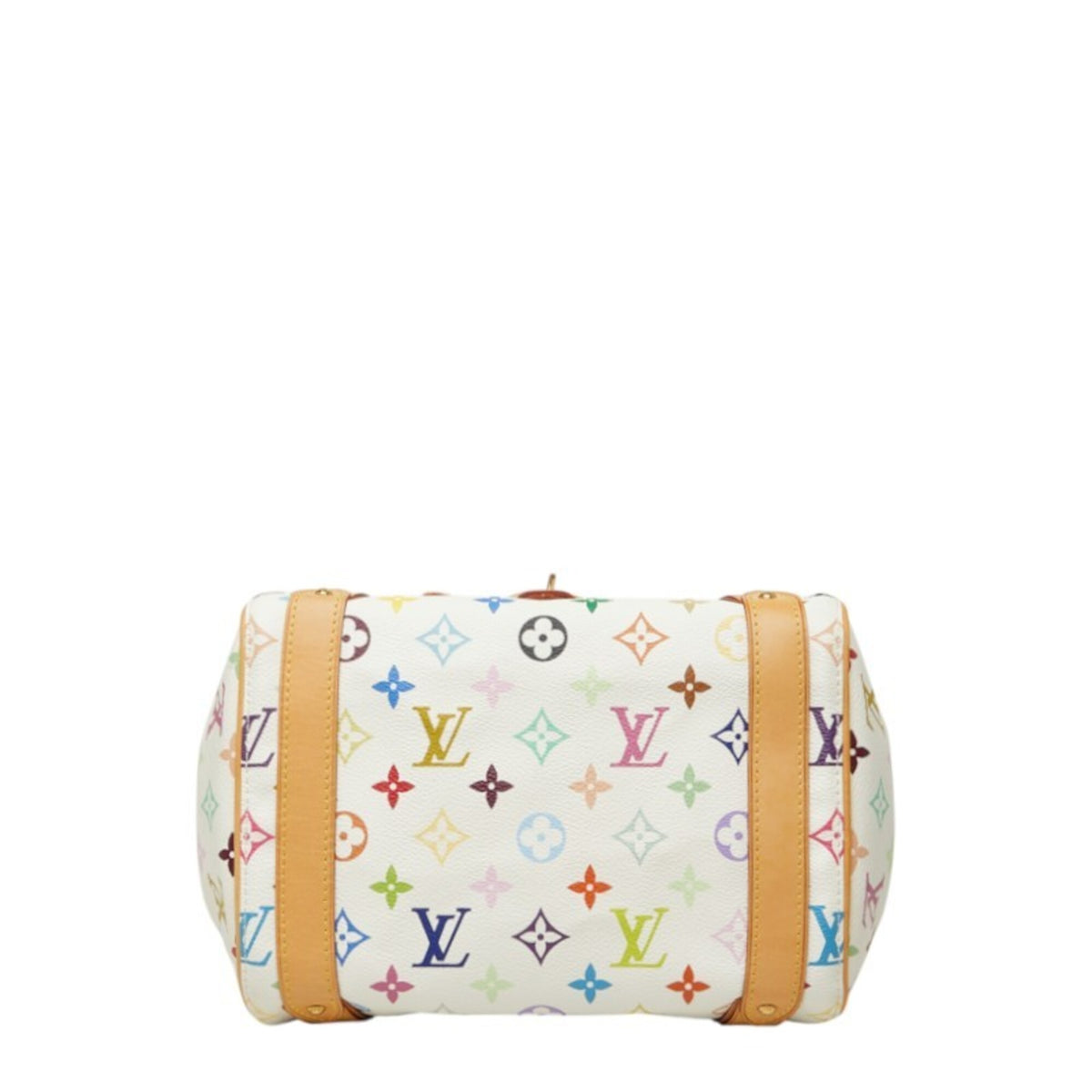Louis Vuitton Blanc White Pvc Leather Handbag (Pre-Owned)