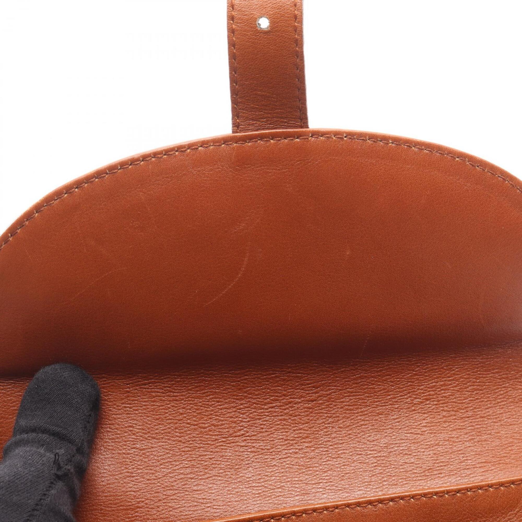 Gucci Brown Leather Backpack (Pre-Owned)