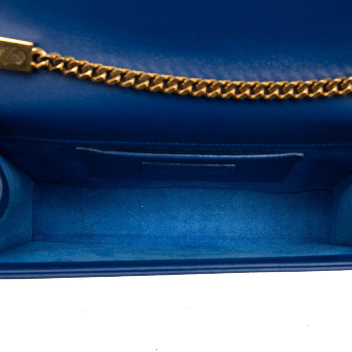 Saint Laurent Blue Leather Shoulder Bag (Pre-Owned)