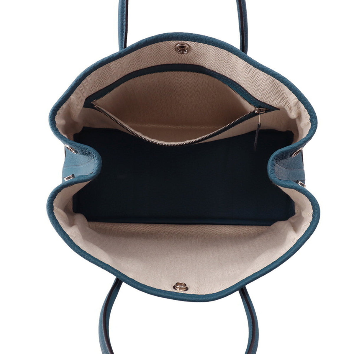 Hermes Garden Colvert Negonda Leather Handbag Tote Bag (Pre-Owned)