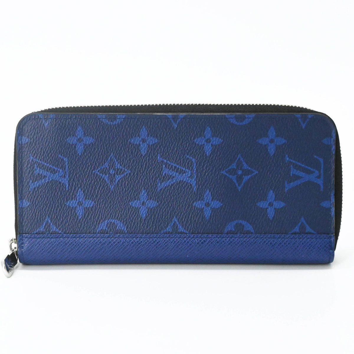 Louis Vuitton Blue Navy Canvas Coin Purse/Coin Case (Pre-Owned)