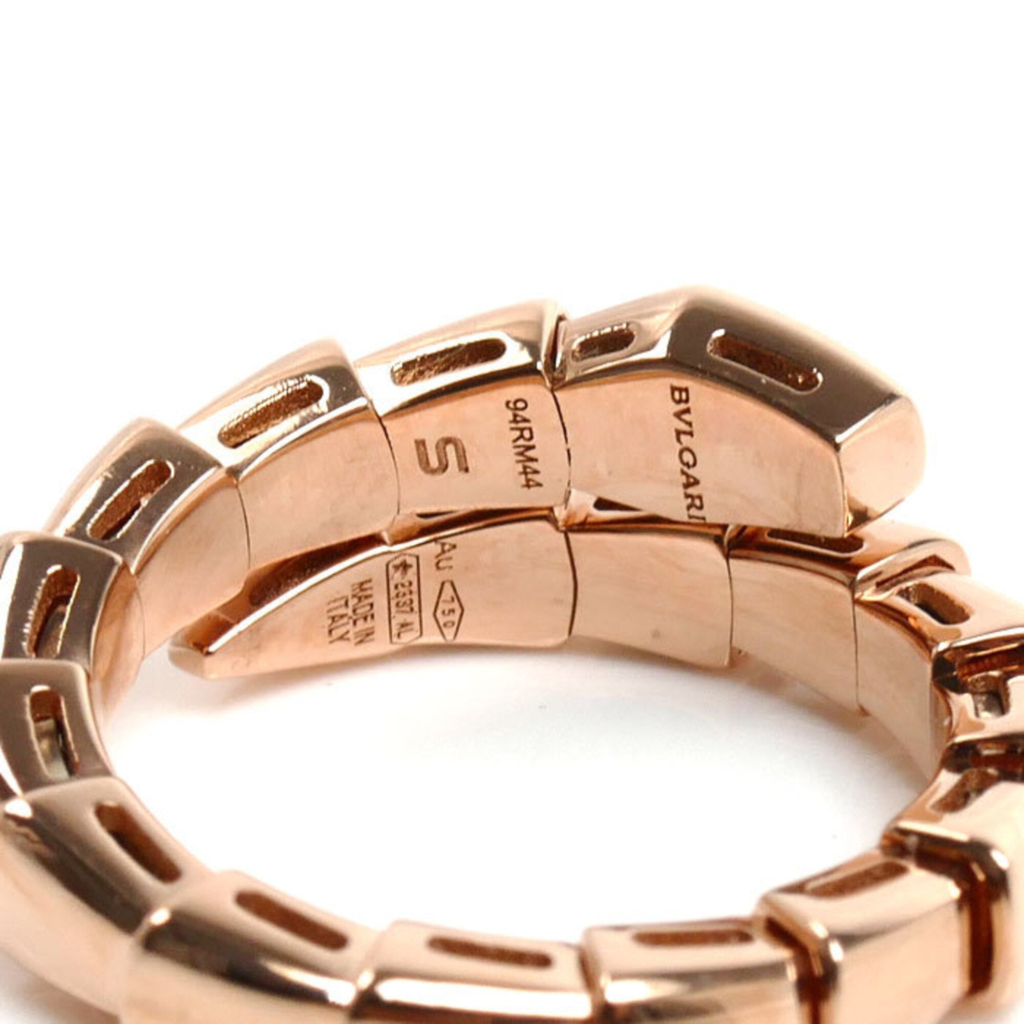 Bvlgari Pink Gold (18K) Band Ring (Pre-Owned)