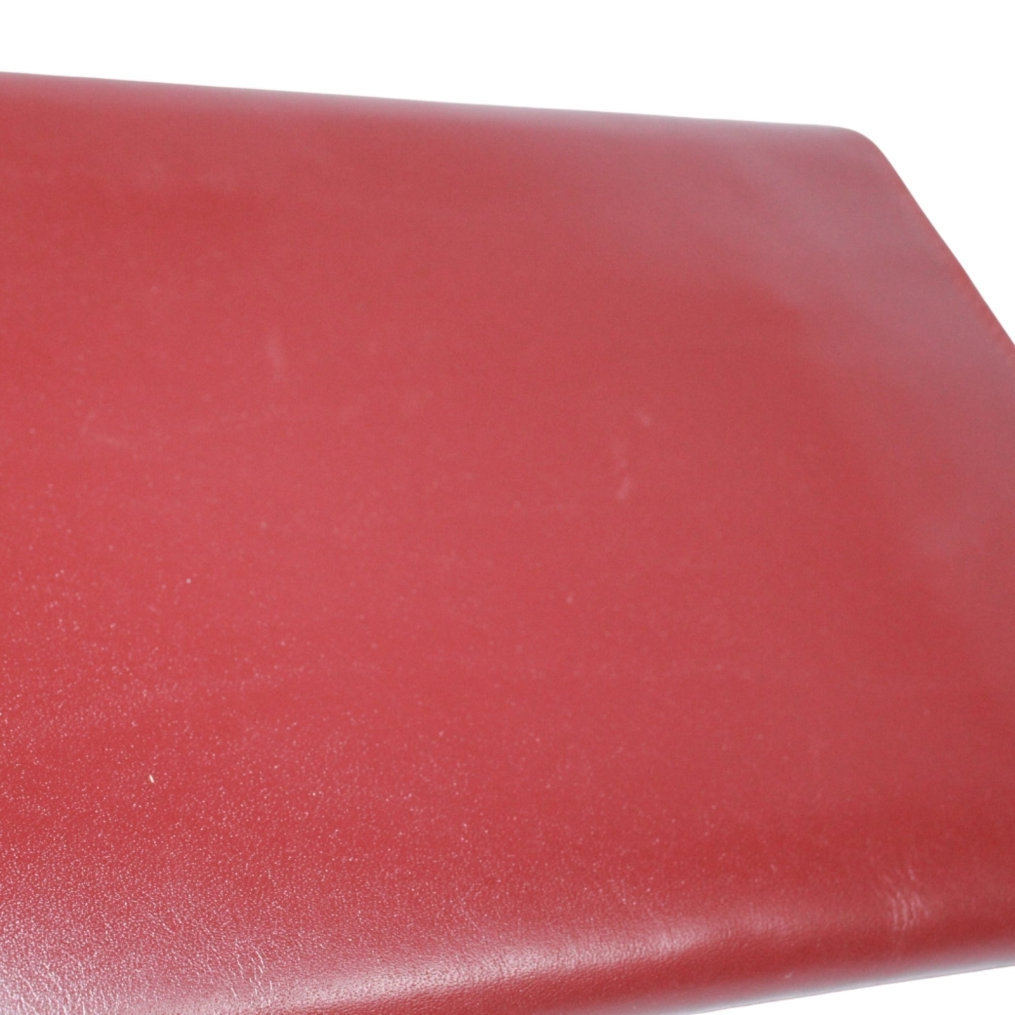 Cartier Bordeaux Leather Clutch Bag (Pre-Owned)