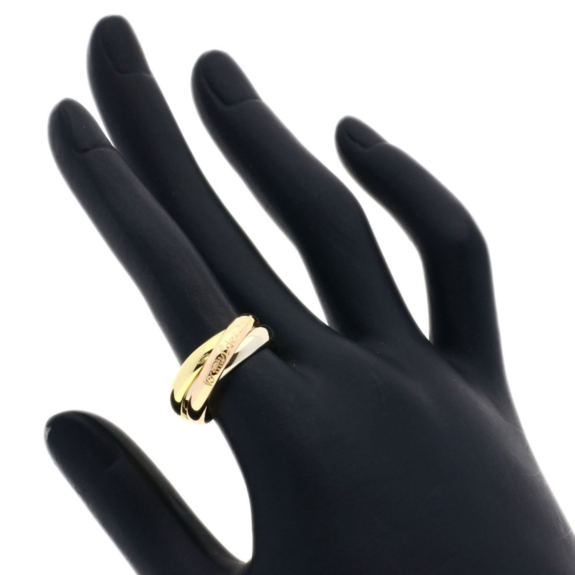 Cartier Yellow Gold (18K) Pink Gold (18K) White Gold (18K) Band Ring (Pre-Owned)