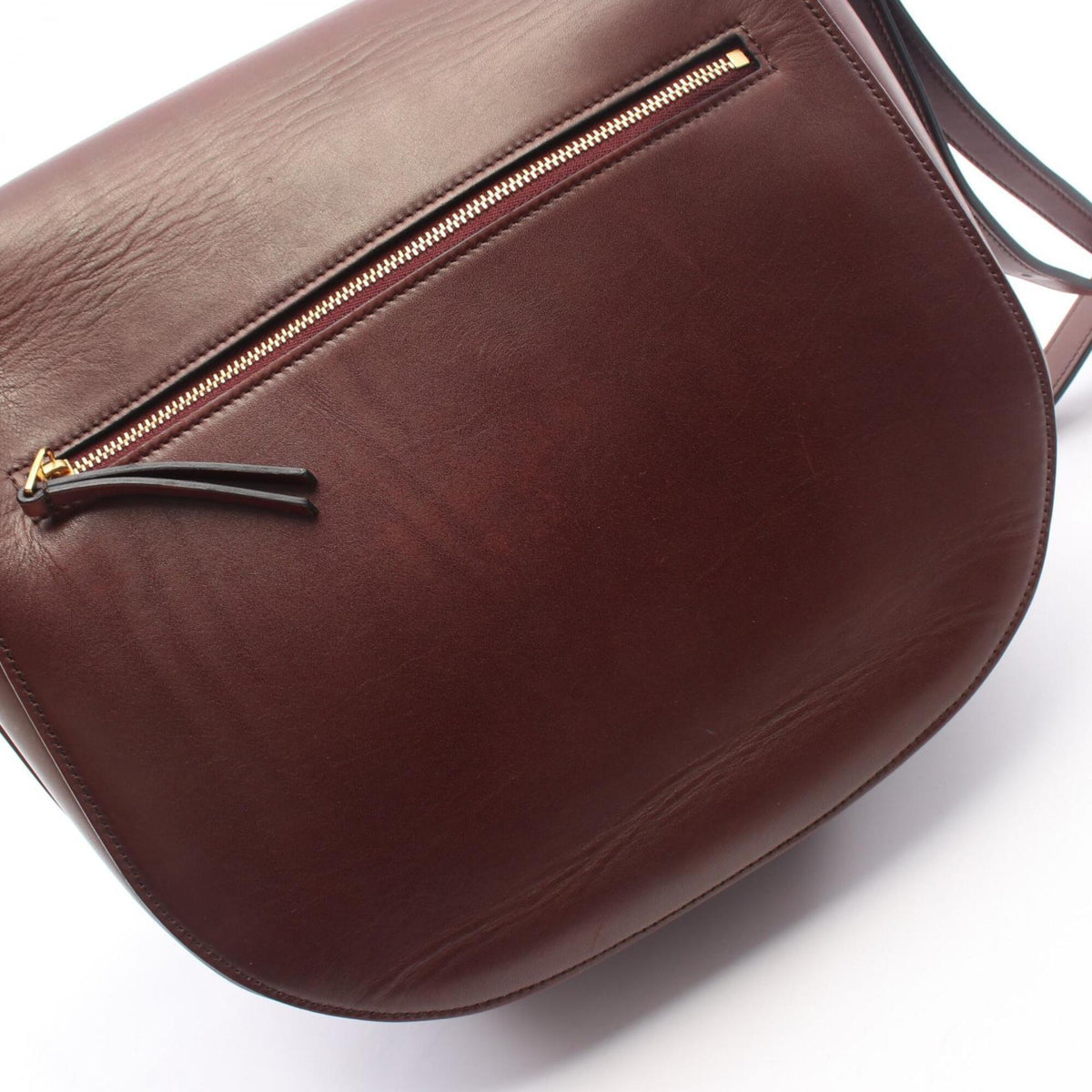 Celine Brown Leather Shoulder Bag (Pre-Owned)