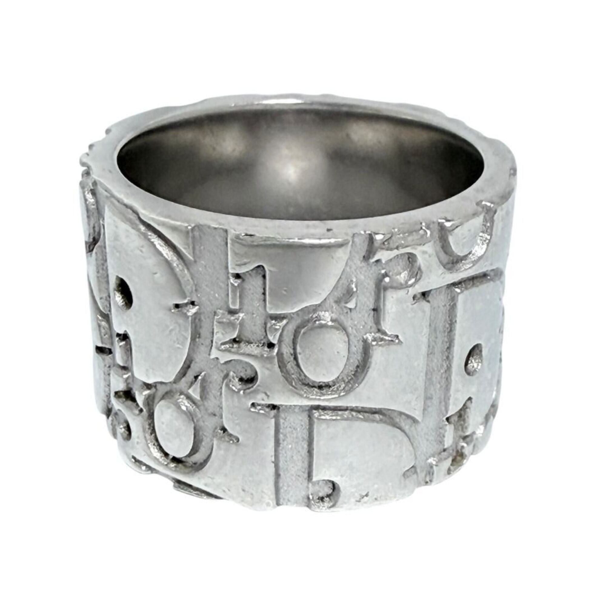 Christian Dior Silver Silver 925 Band Ring (Pre-Owned)
