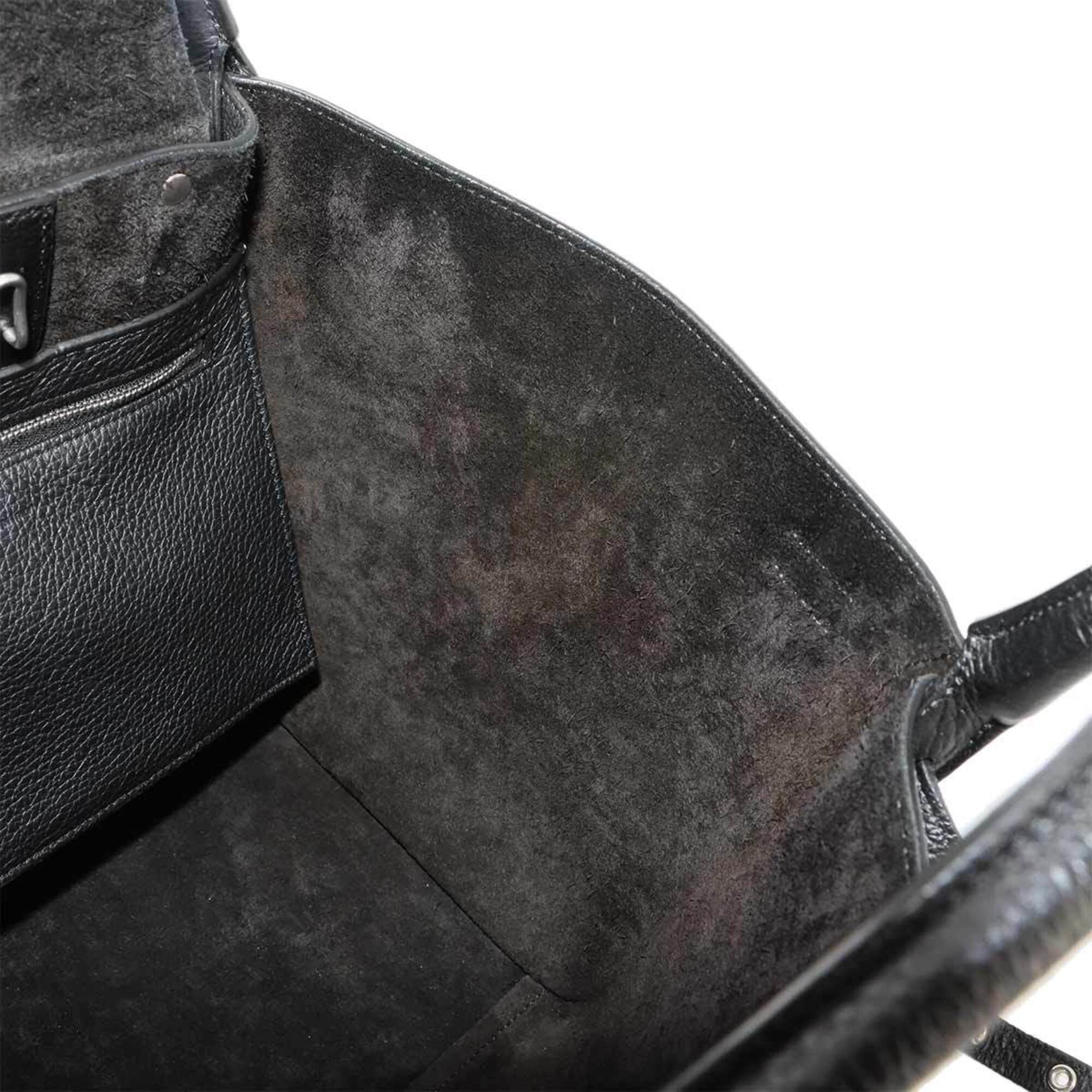 Celine Black Leather Handbag (Pre-Owned)