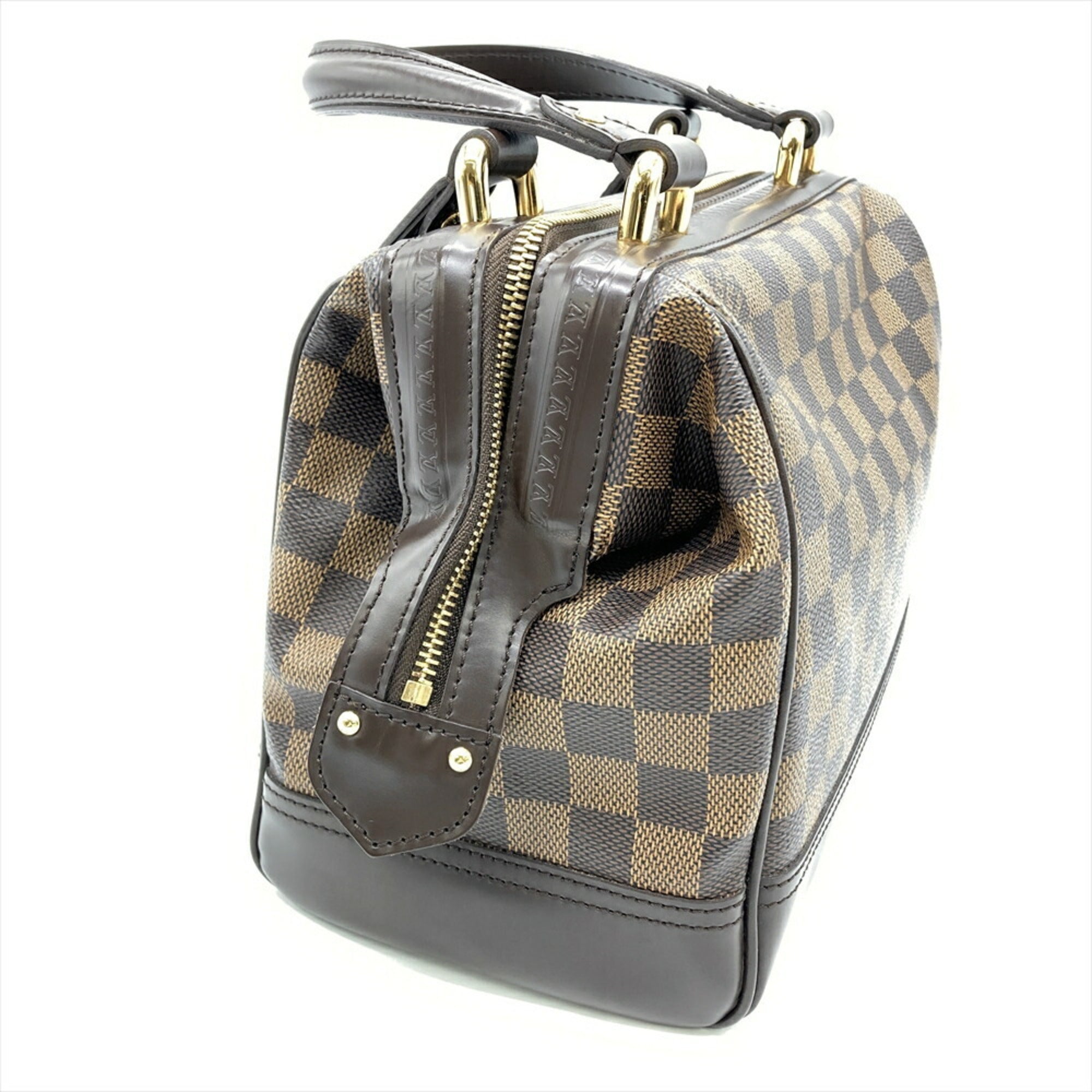 Louis Vuitton Brown Damier Canvas Ebene Damier Canvas Handbag (Pre-Owned)