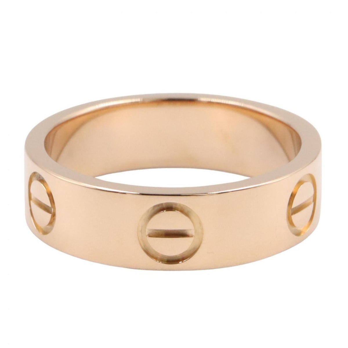 Cartier Love Pink Band Ring (Pre-Owned)