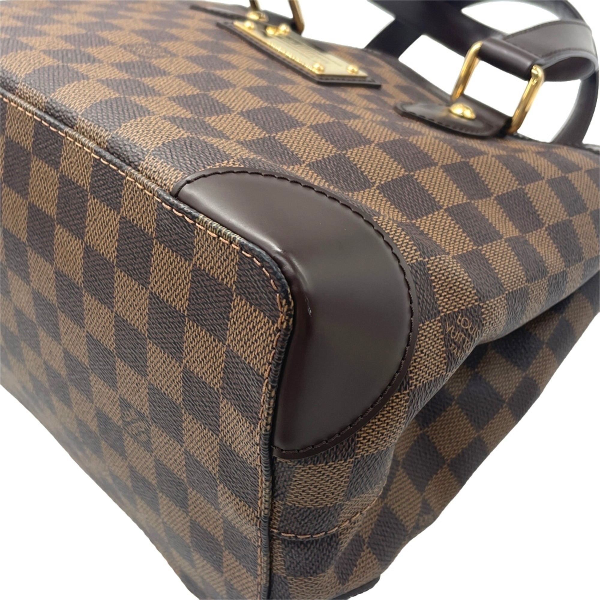 Louis Vuitton Damier Canvas Ebene Damier Canvas Tote Bag (Pre-Owned)